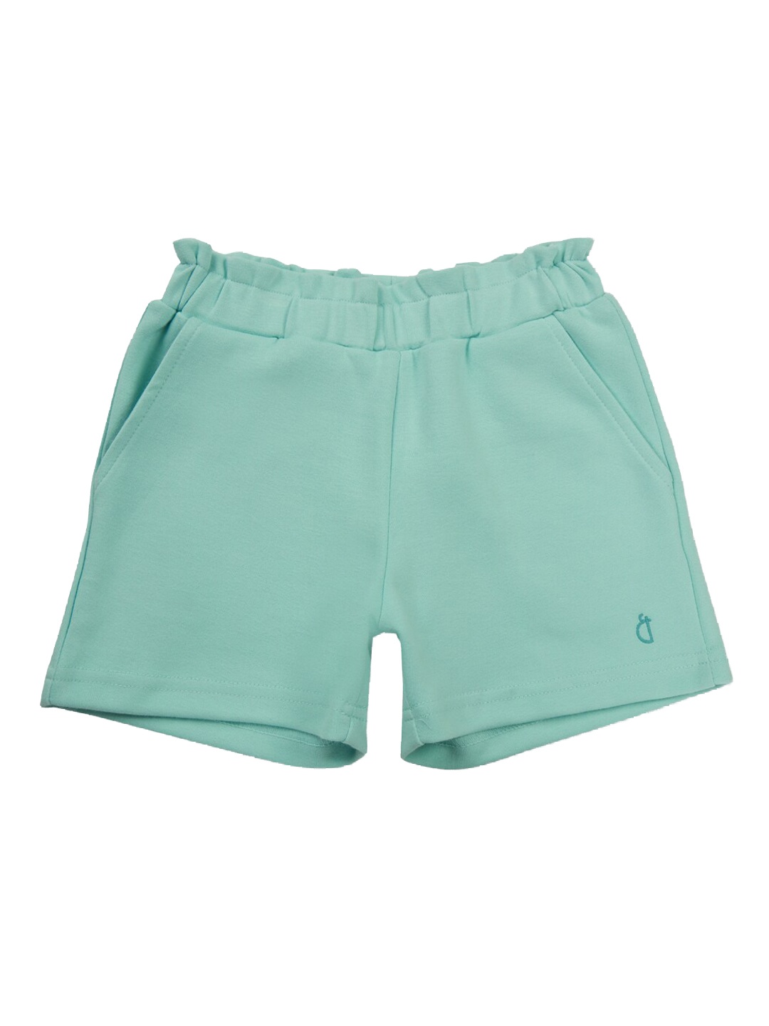 

Gini and Jony Girls Mid-Rise Cotton Regular Shorts, Blue