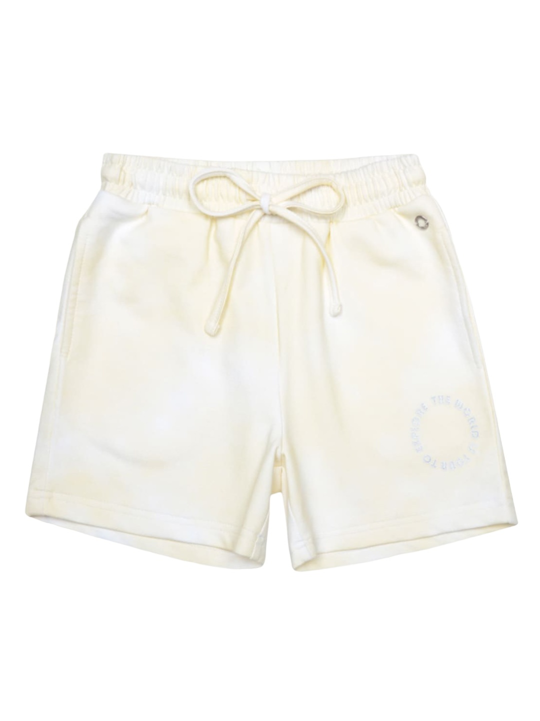 

Gini and Jony Girls Abstract Printed Cotton Shorts, Yellow