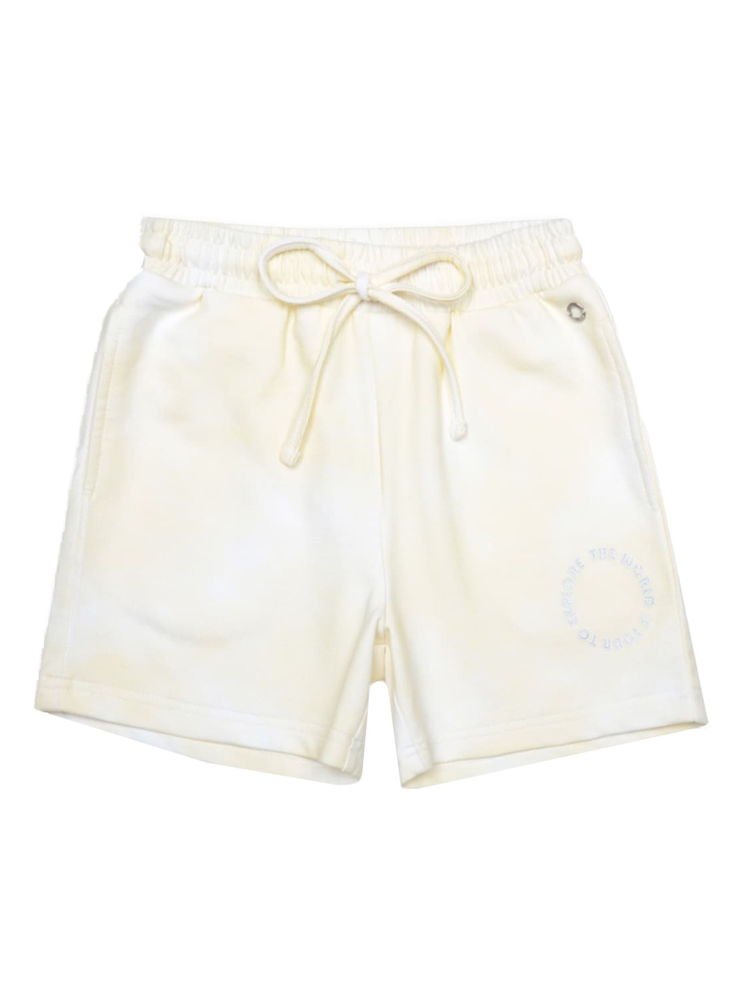 

Gini and Jony Girls Mid-Rise Cotton Shorts, Yellow