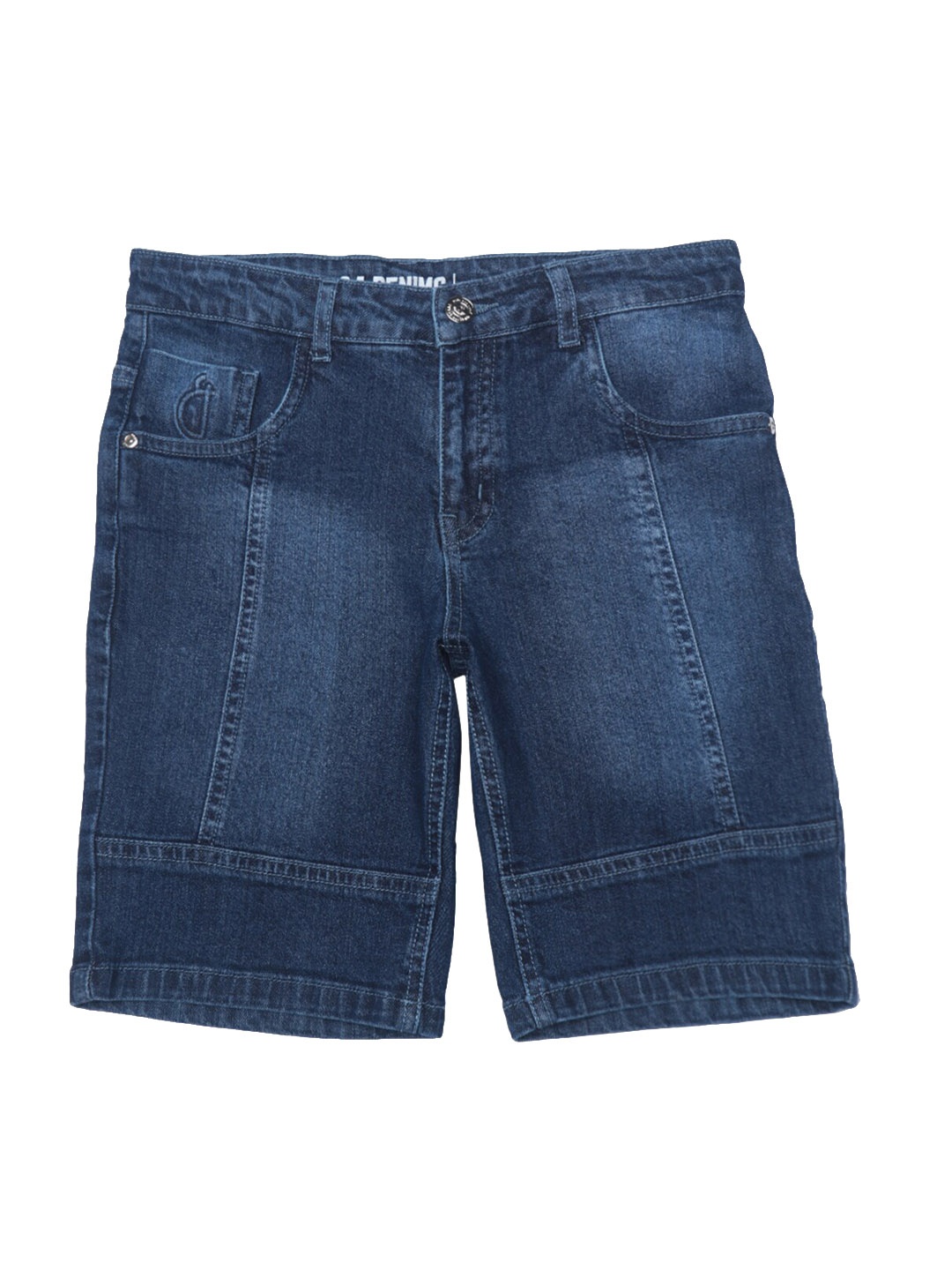 

Gini and Jony Boys Regular Fit Denim Shorts, Navy blue
