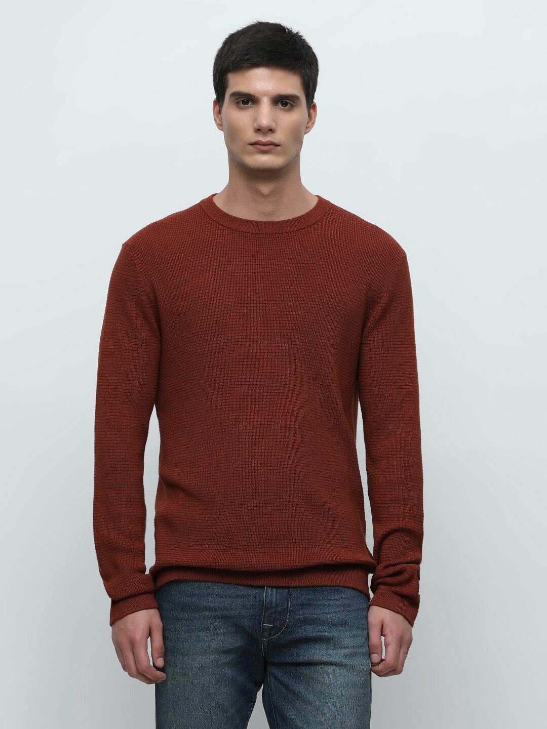 

SELECTED Ribbed Pullover Sweaters, Brown