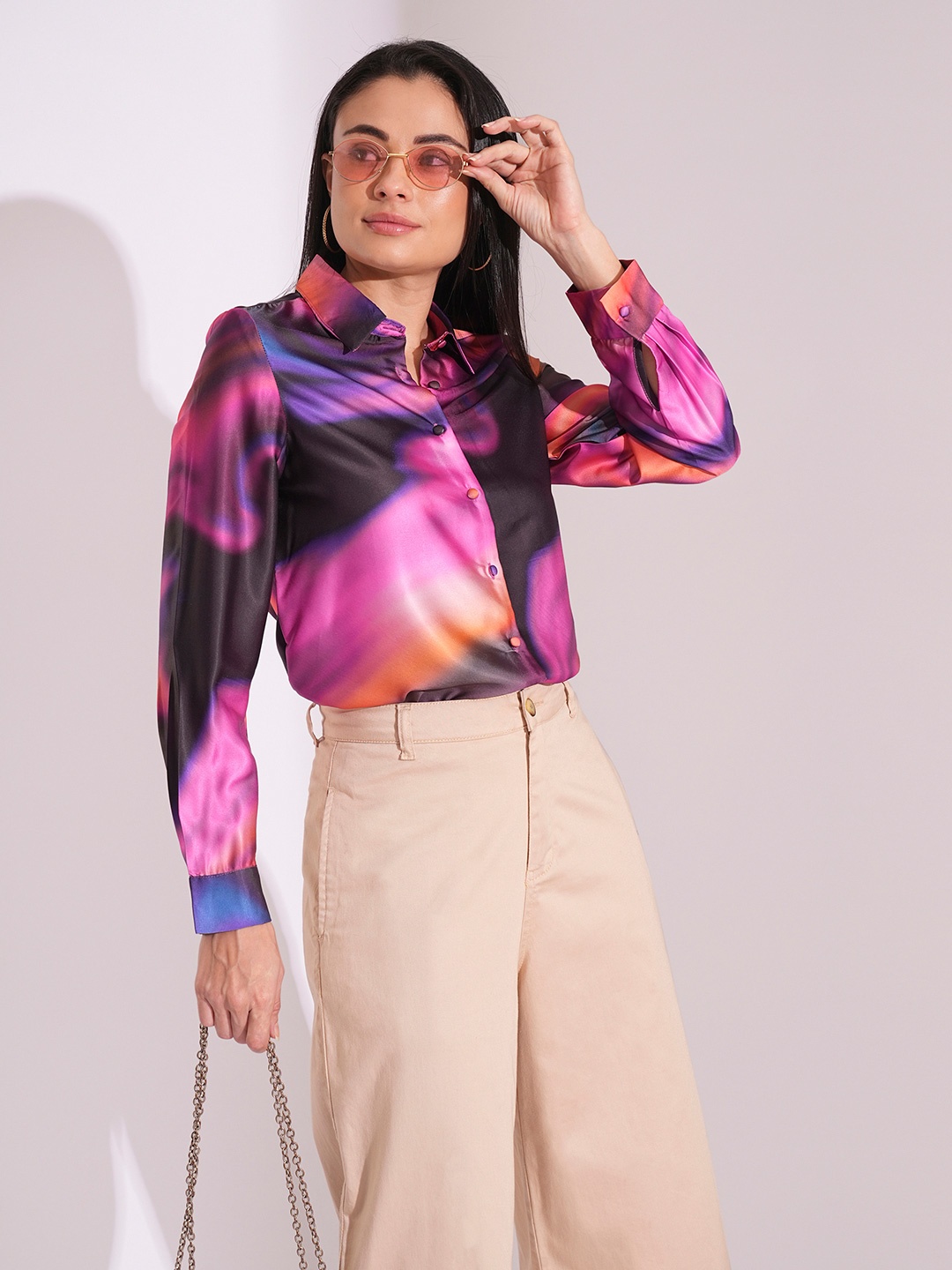 

Globus Galaxy Printed Shirt, Black