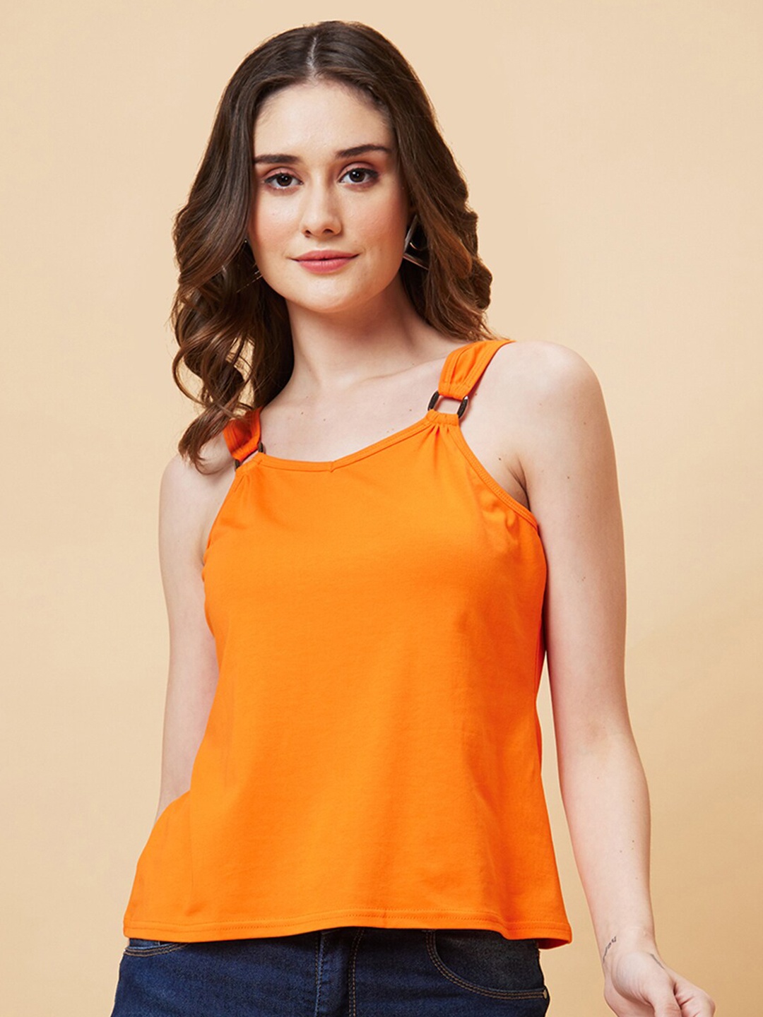 

Globus Shoulder Straps Cotton Top, Orange