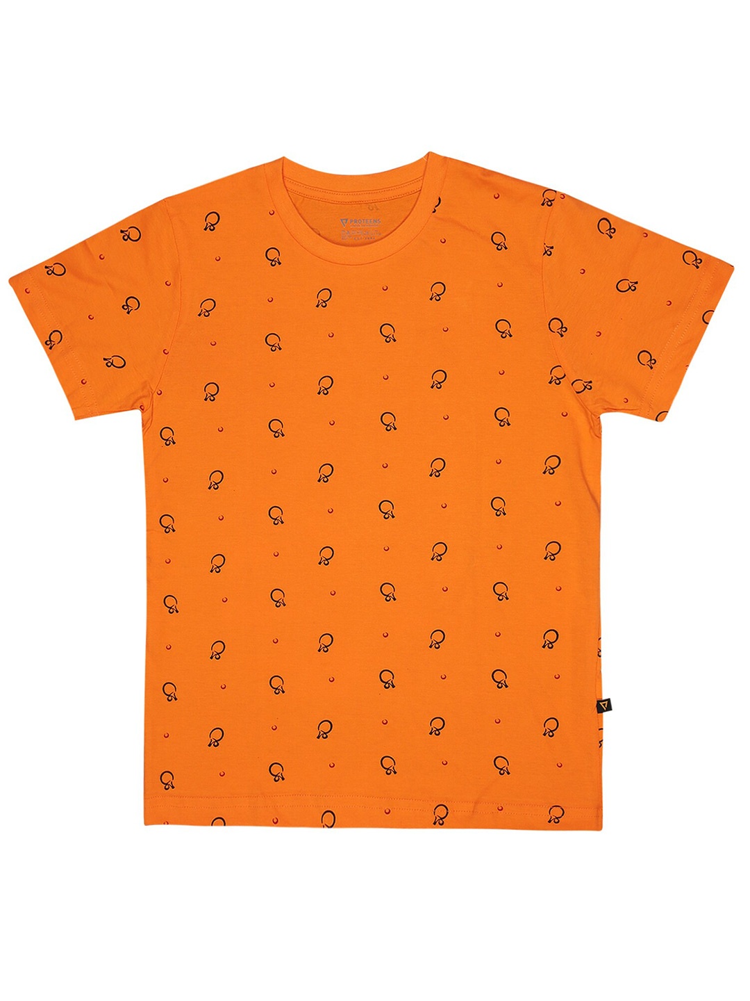 

Bodycare Boys Conversational Printed Cotton T-shirt, Orange