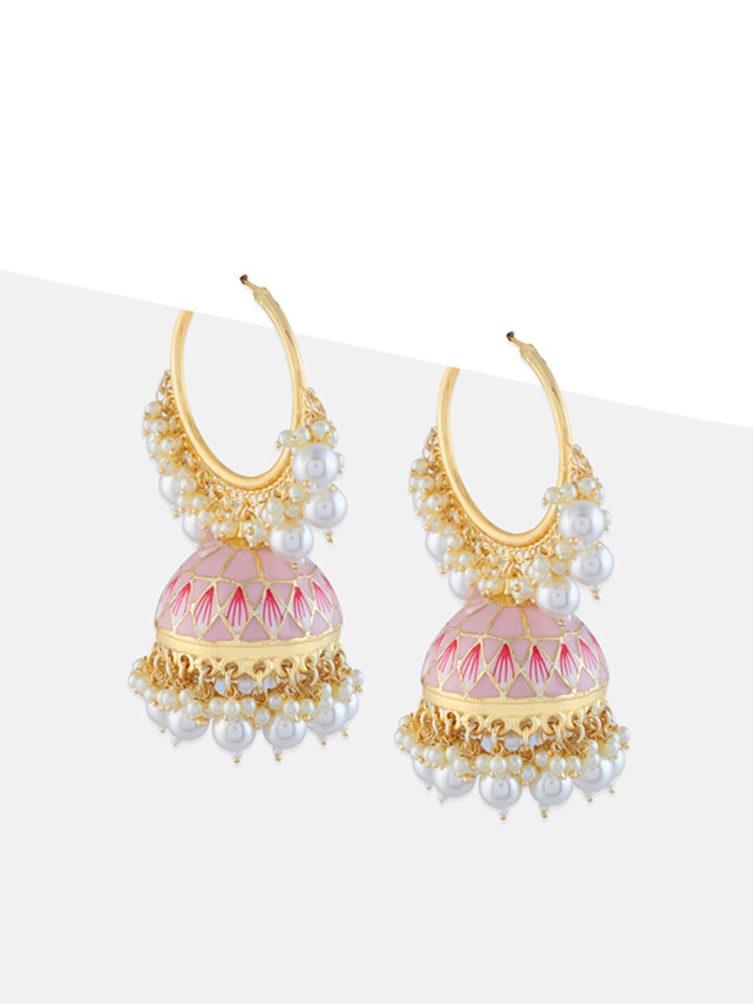 

Tipsyfly Dome Shaped Jhumkas, Gold