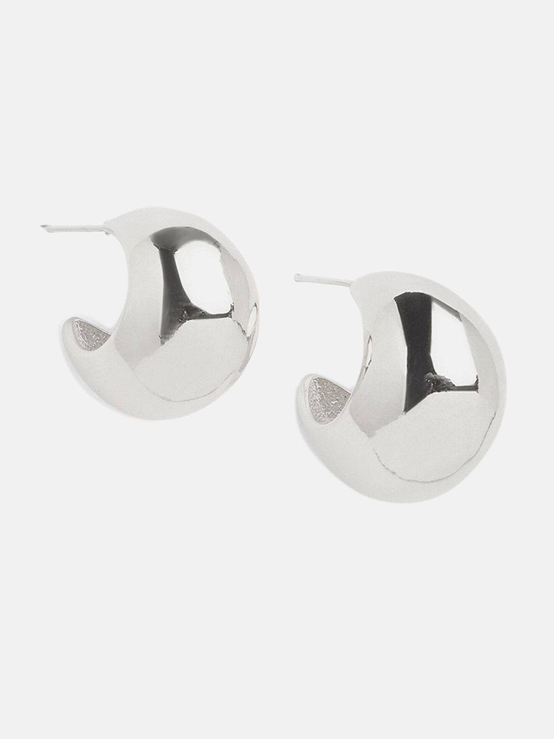 

Tipsyfly Contemporary Studs, Silver