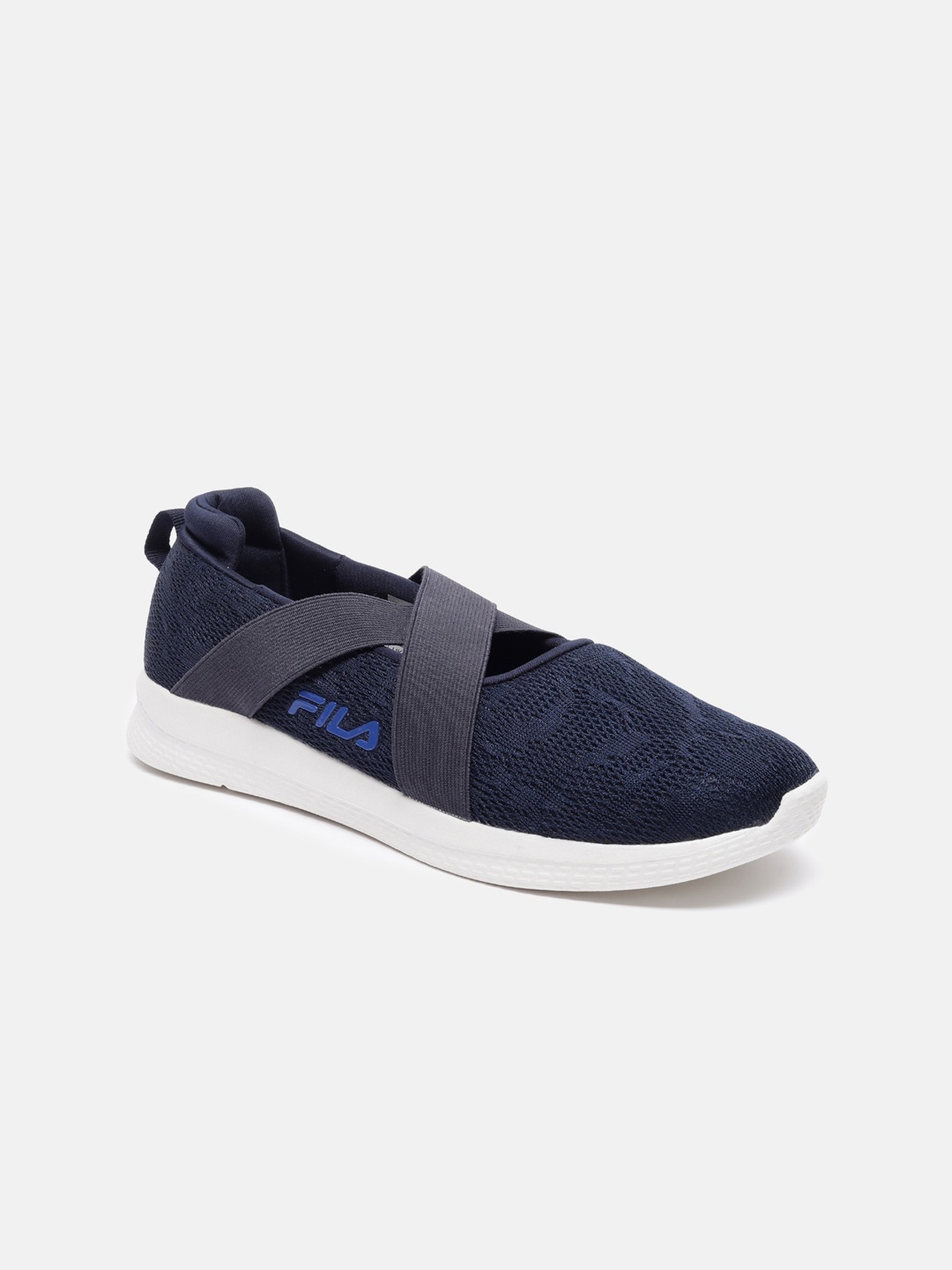 

FILA Women EVERIN PLUS Slip-On Sneakers, Navy blue
