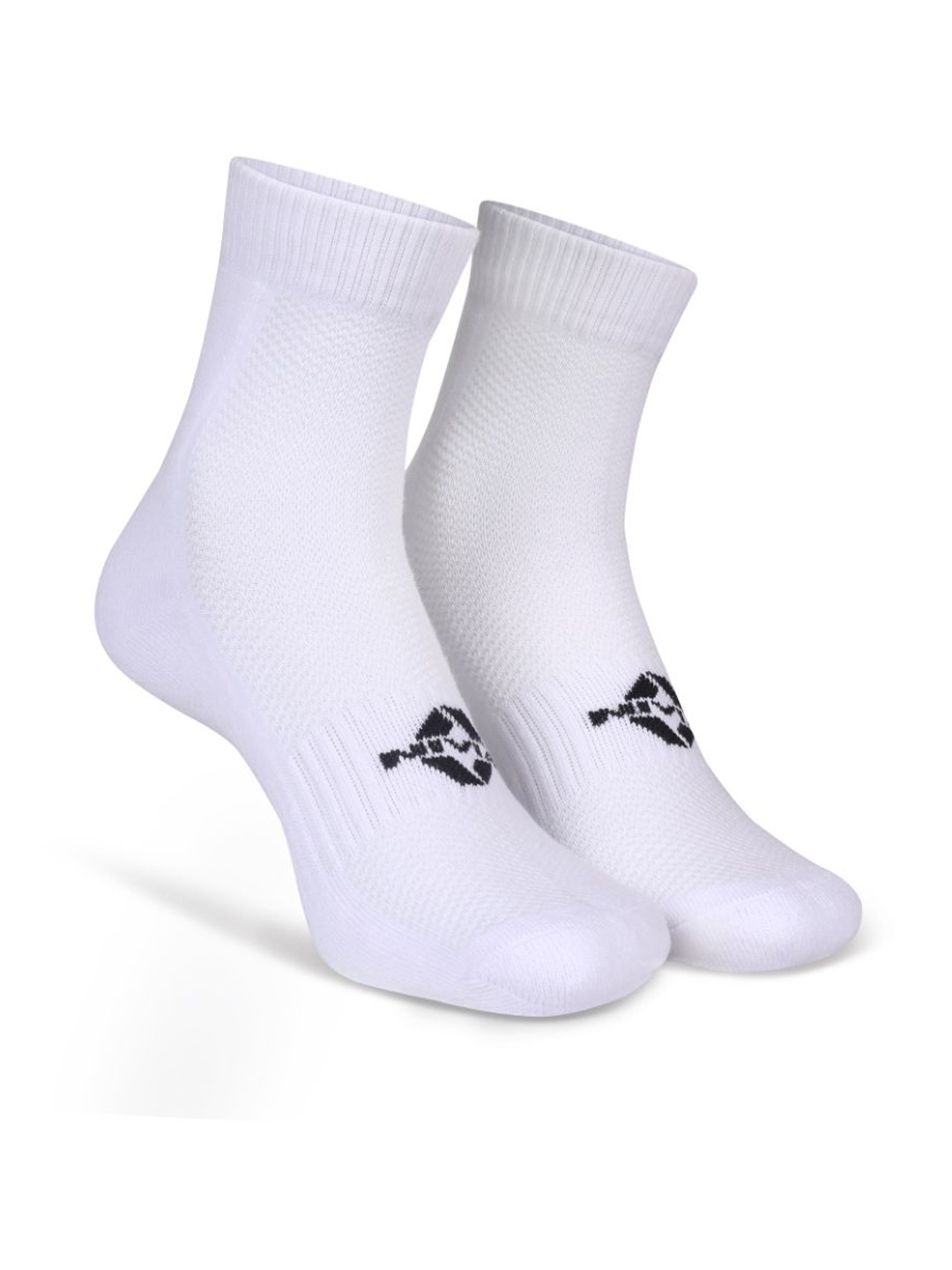 

NIVIA Cotton Ankle-Length Sports Socks, White