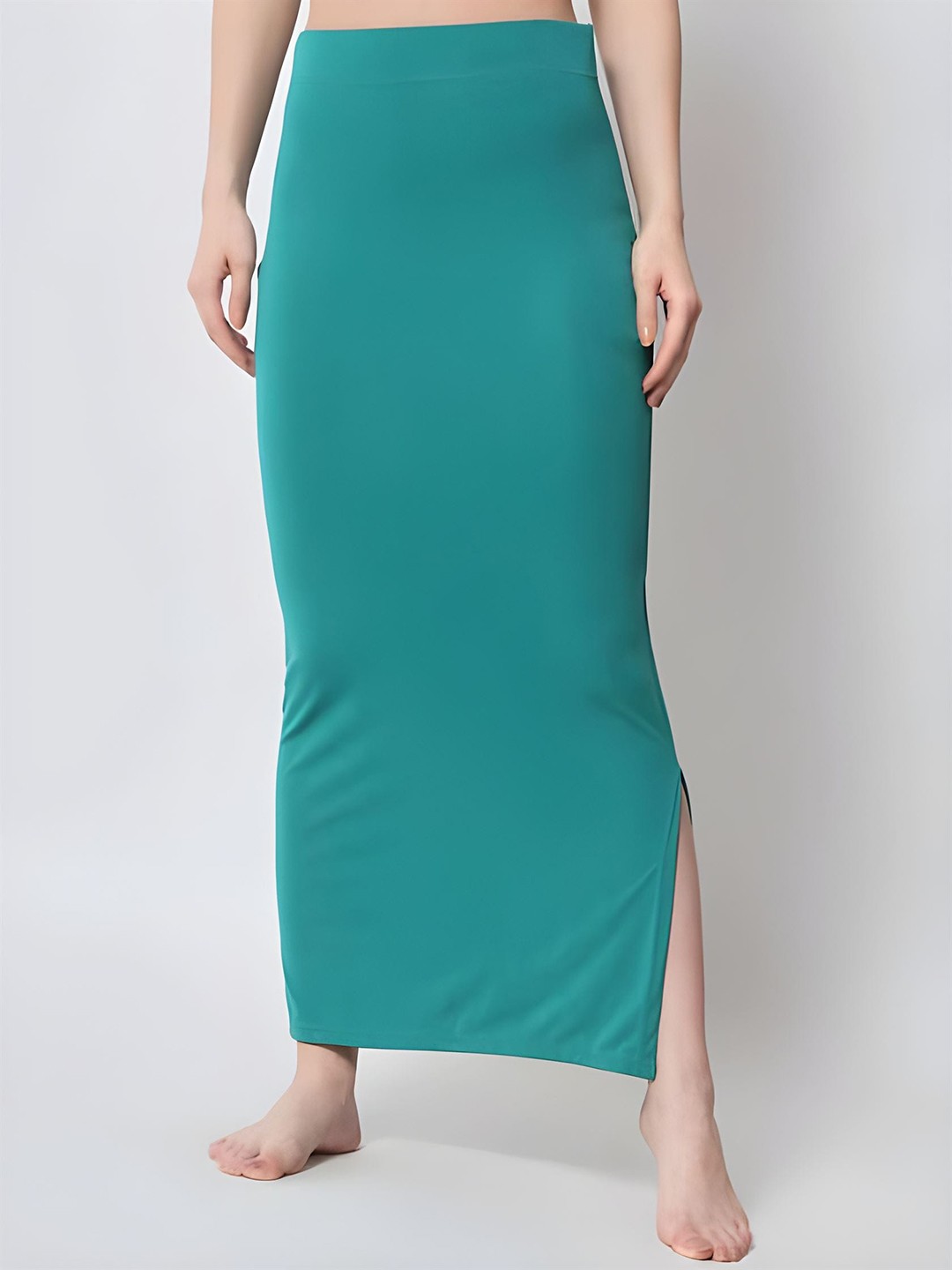 

Hill Islands Seamless Saree Shapewear, Sea green