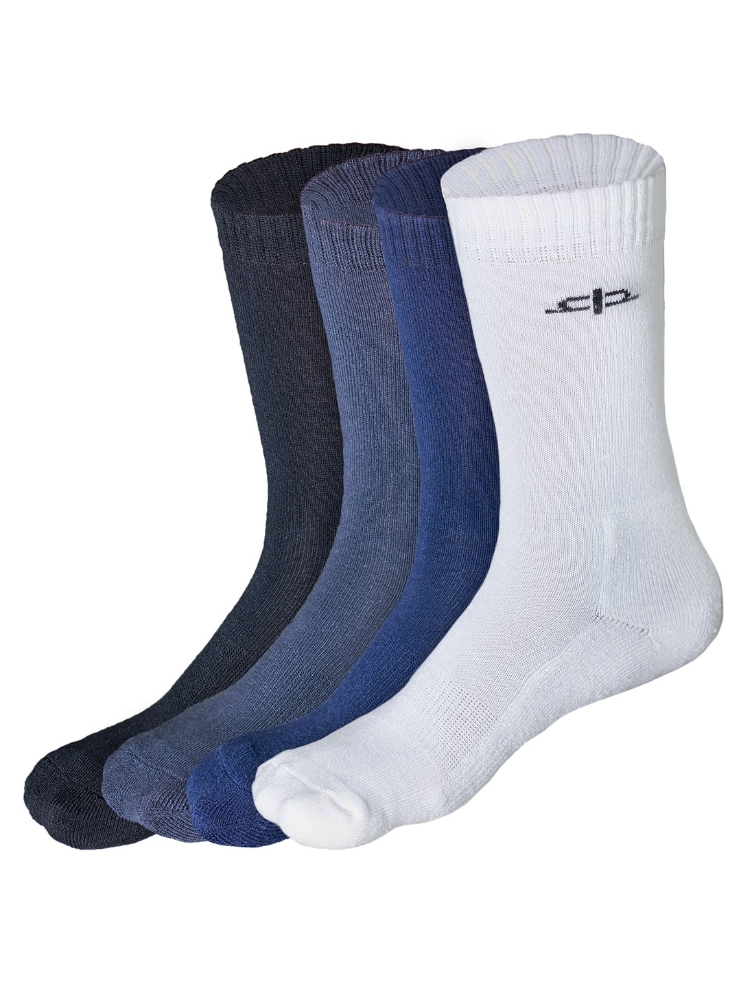 

Heelium Kids Pack of 4 Calf-Length Socks, Black