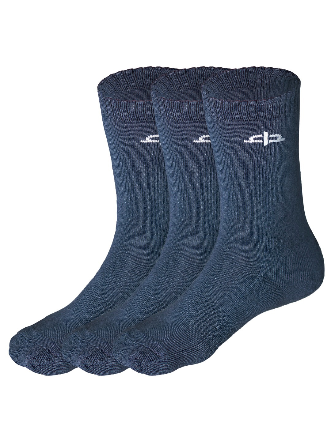

Heelium Kids Pack of 3 Calf-Length Socks, Grey