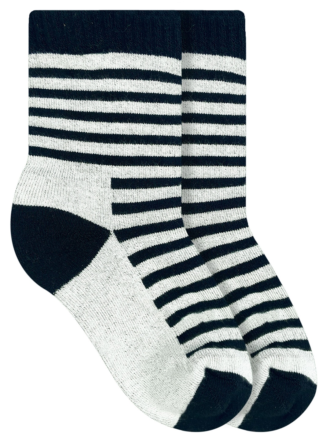 

Heelium Kids Pack of 2 Calf-Length Bamboo Socks, Black