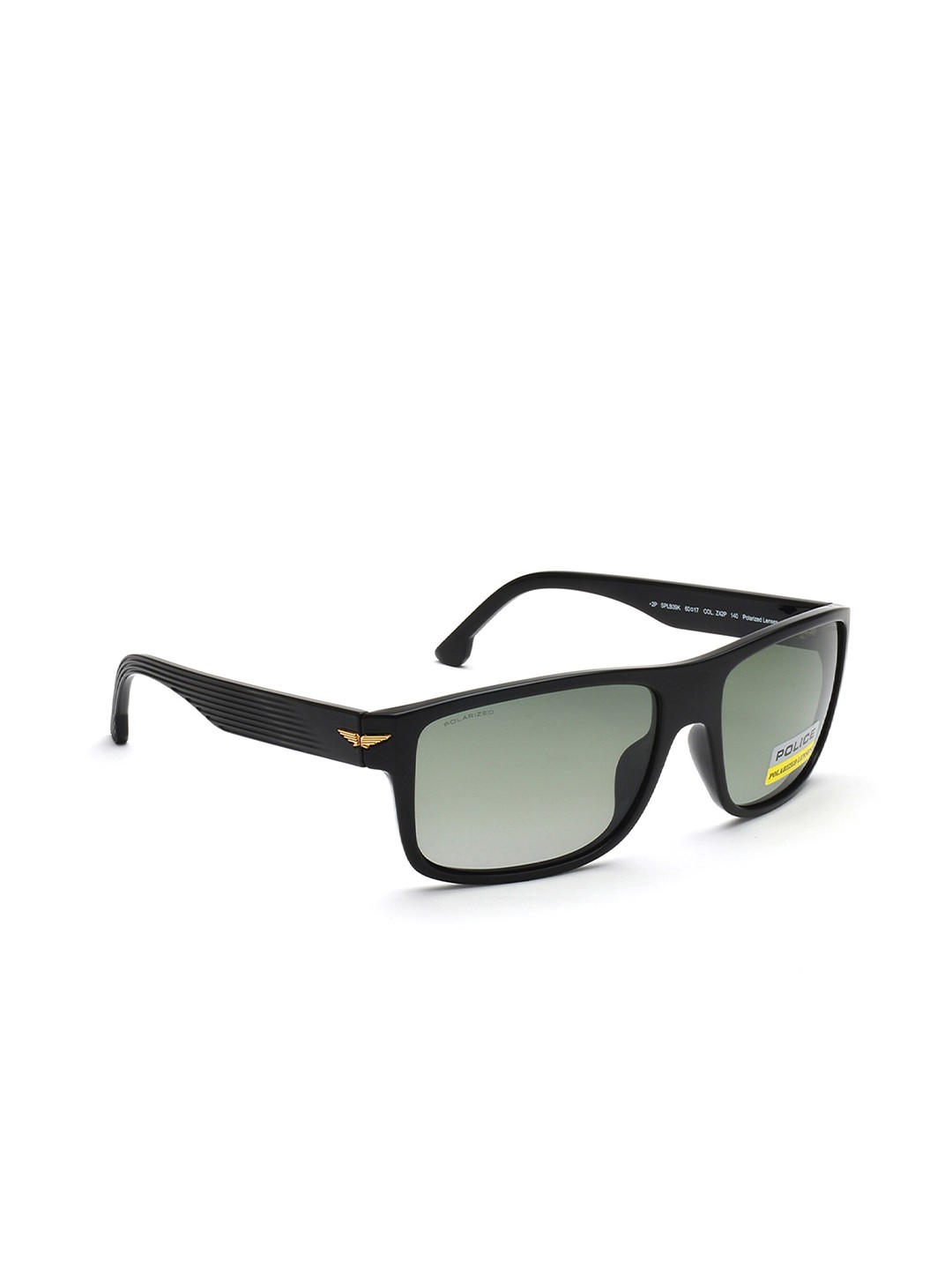 

Police Men Square Sunglasses With UV Protected Lens, Green