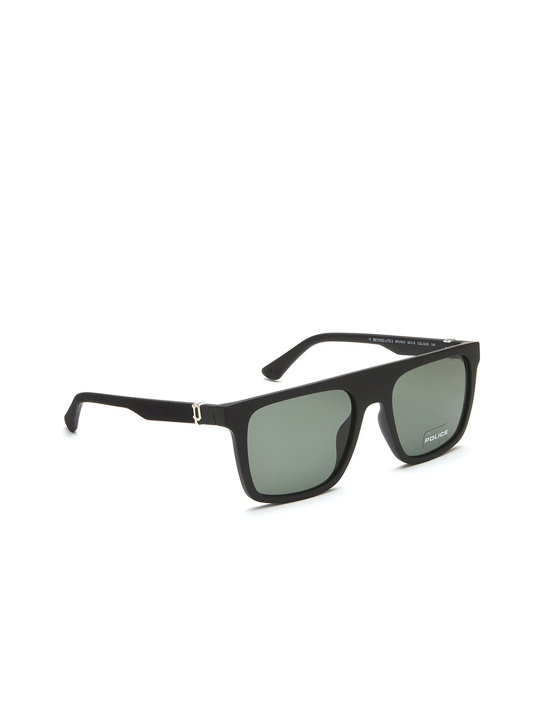 

Police Men Square Sunglasses With UV Protected Lens, Green