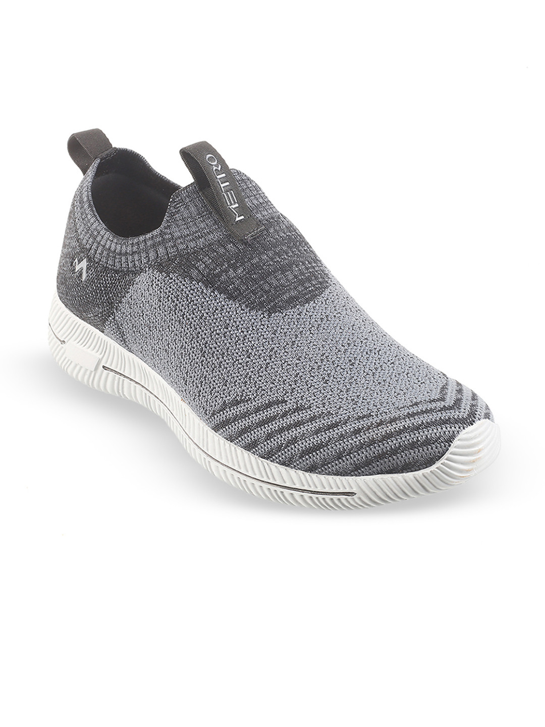 

Metro Men Textured Comfort Insole Sneakers, Grey