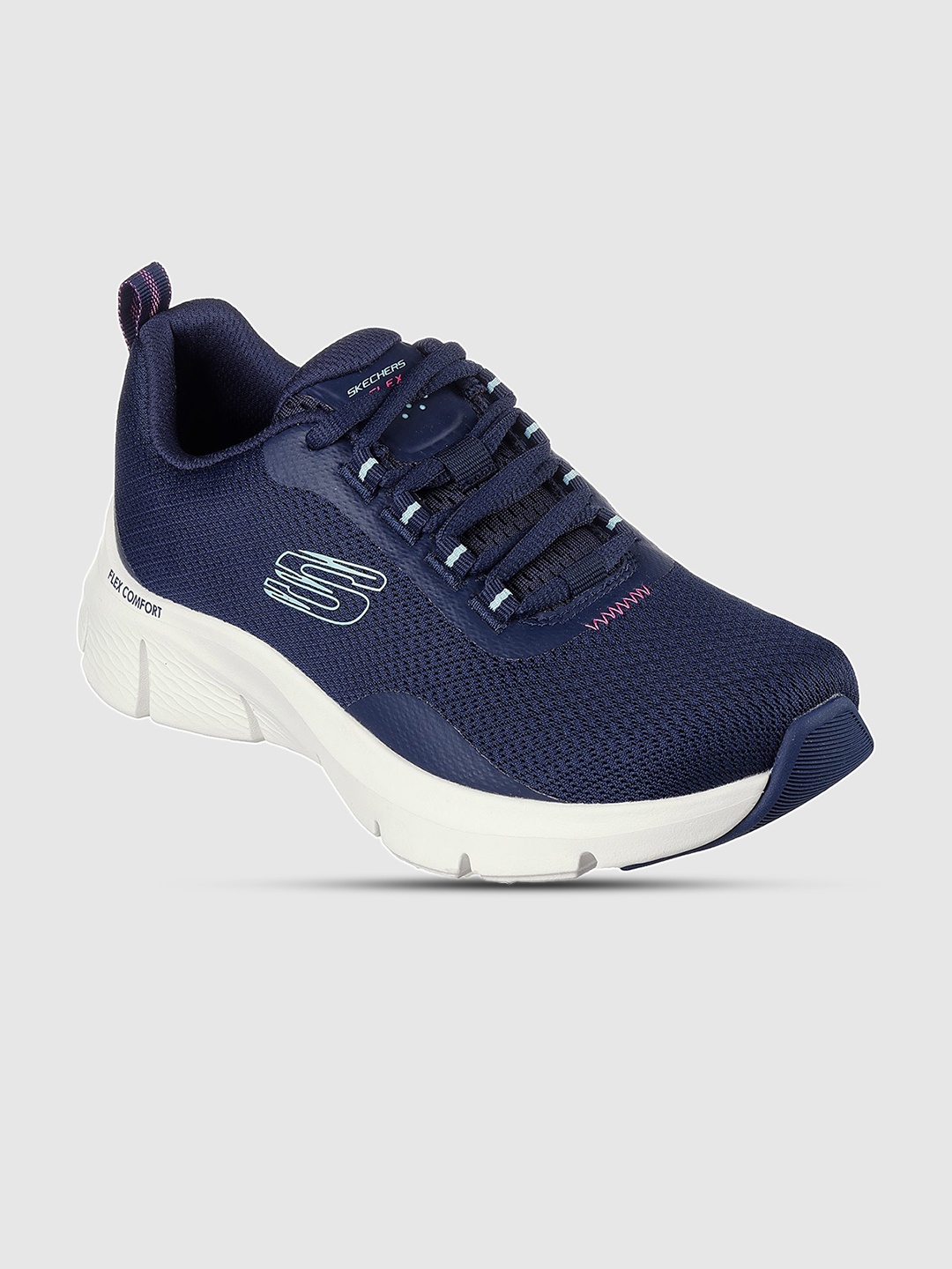 

Skechers Women Flex Comfort Sneakers, Navy blue