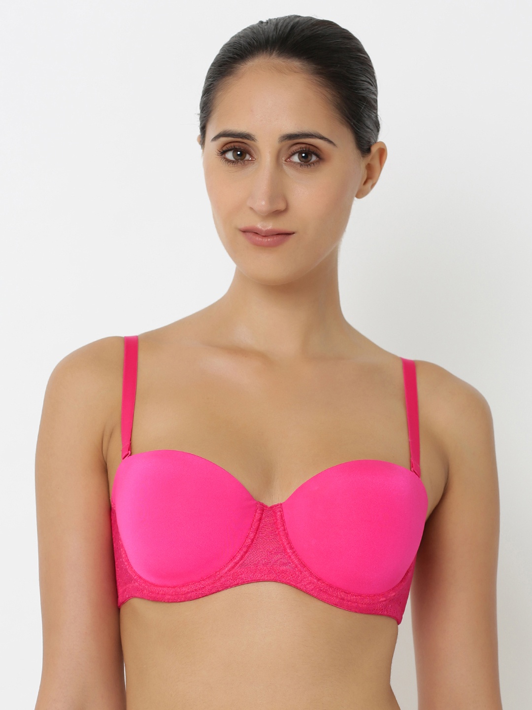 

Triumph Fashion 133 Modern Wired Detachable Padded T-shirt Bra, Pink