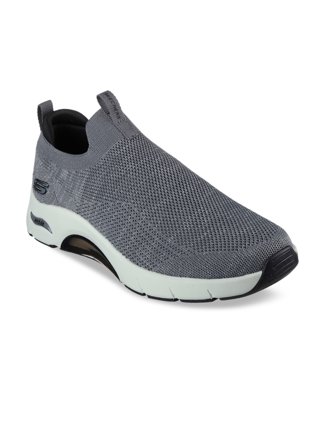 

Skechers Men Skech-Air Arch Fit Slip-On Sneakers, Charcoal
