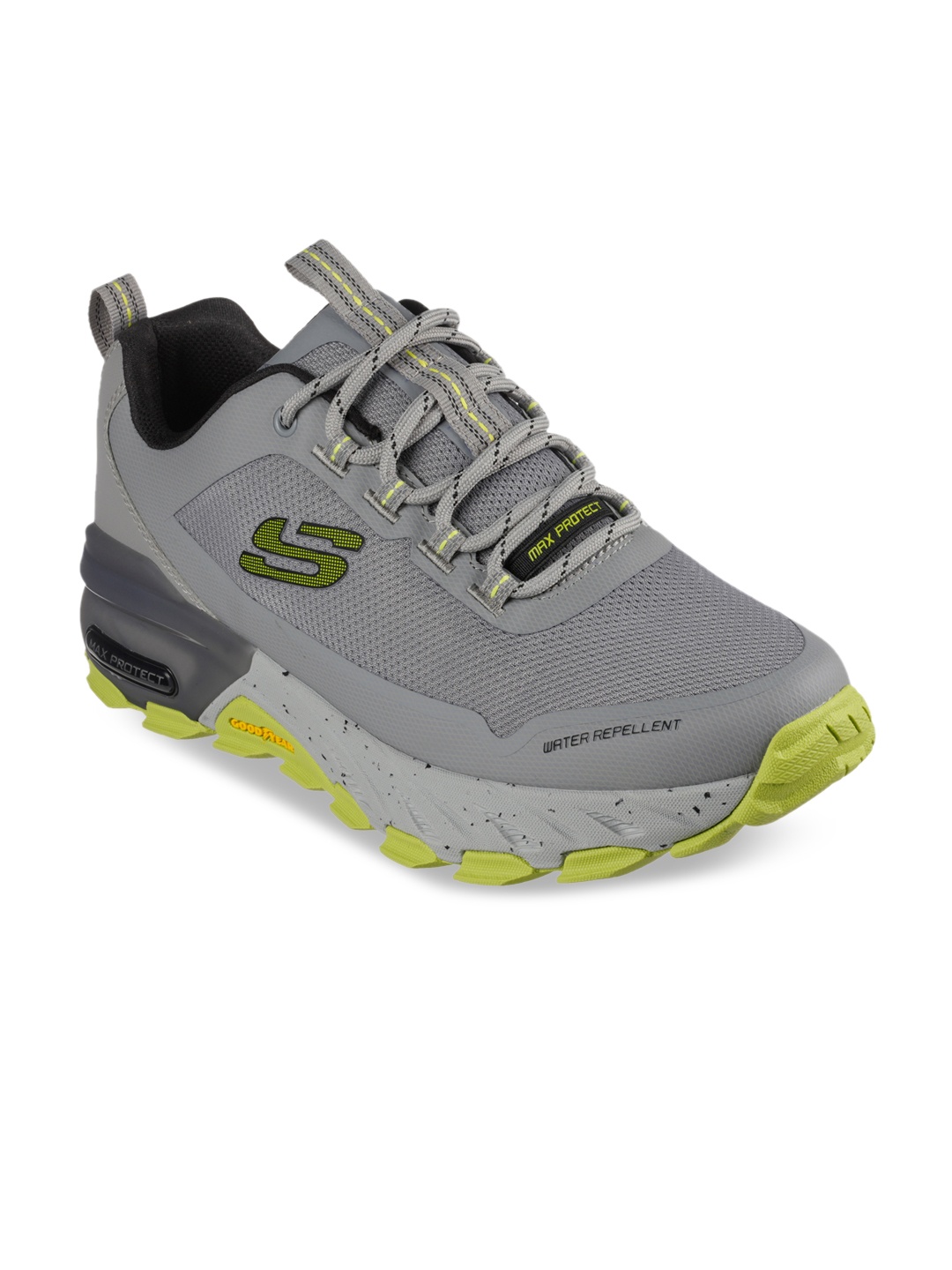 

Skechers Men Max Protect Trekking Shoes, Grey