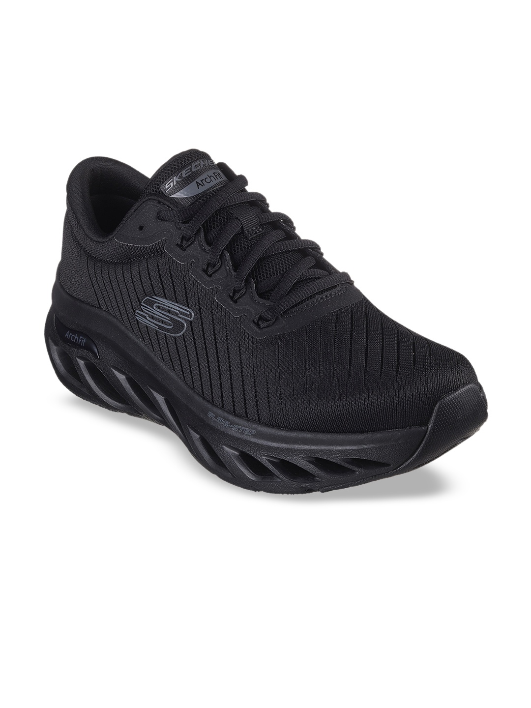 

Skechers Men ARCH FIT GLIDE-STEP - KRONOS Sneakers, Black