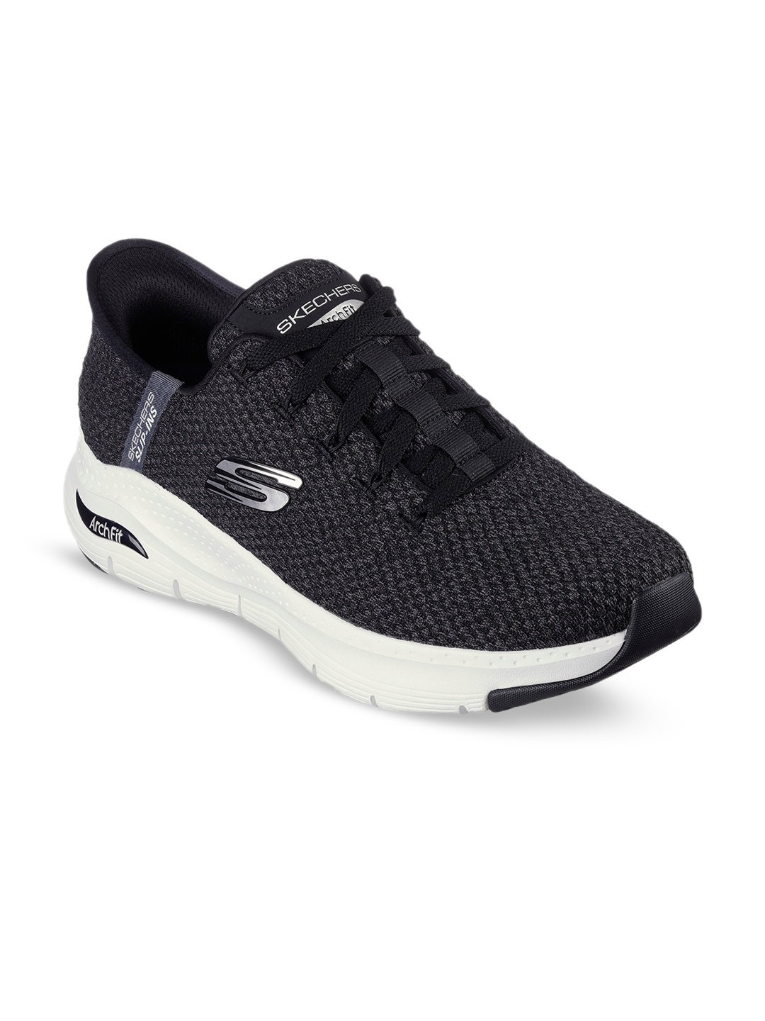 

Skechers Men Arch Fit Sneakers, Black