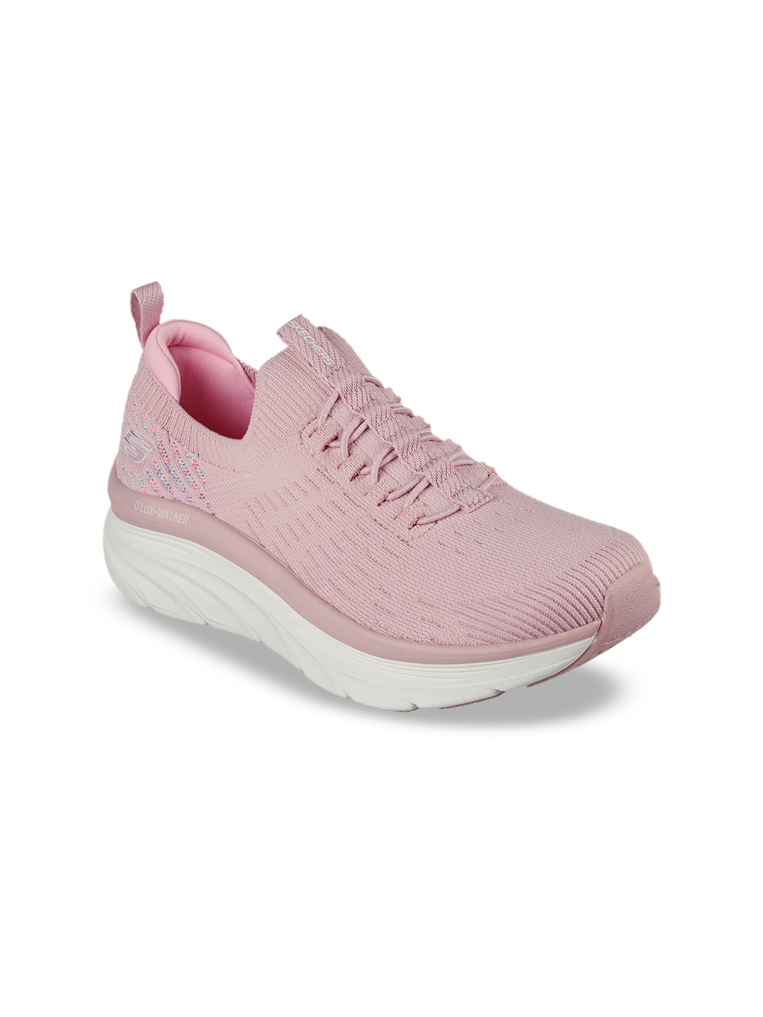 

Skechers Women D'LUX WALKER Sneakers, Pink