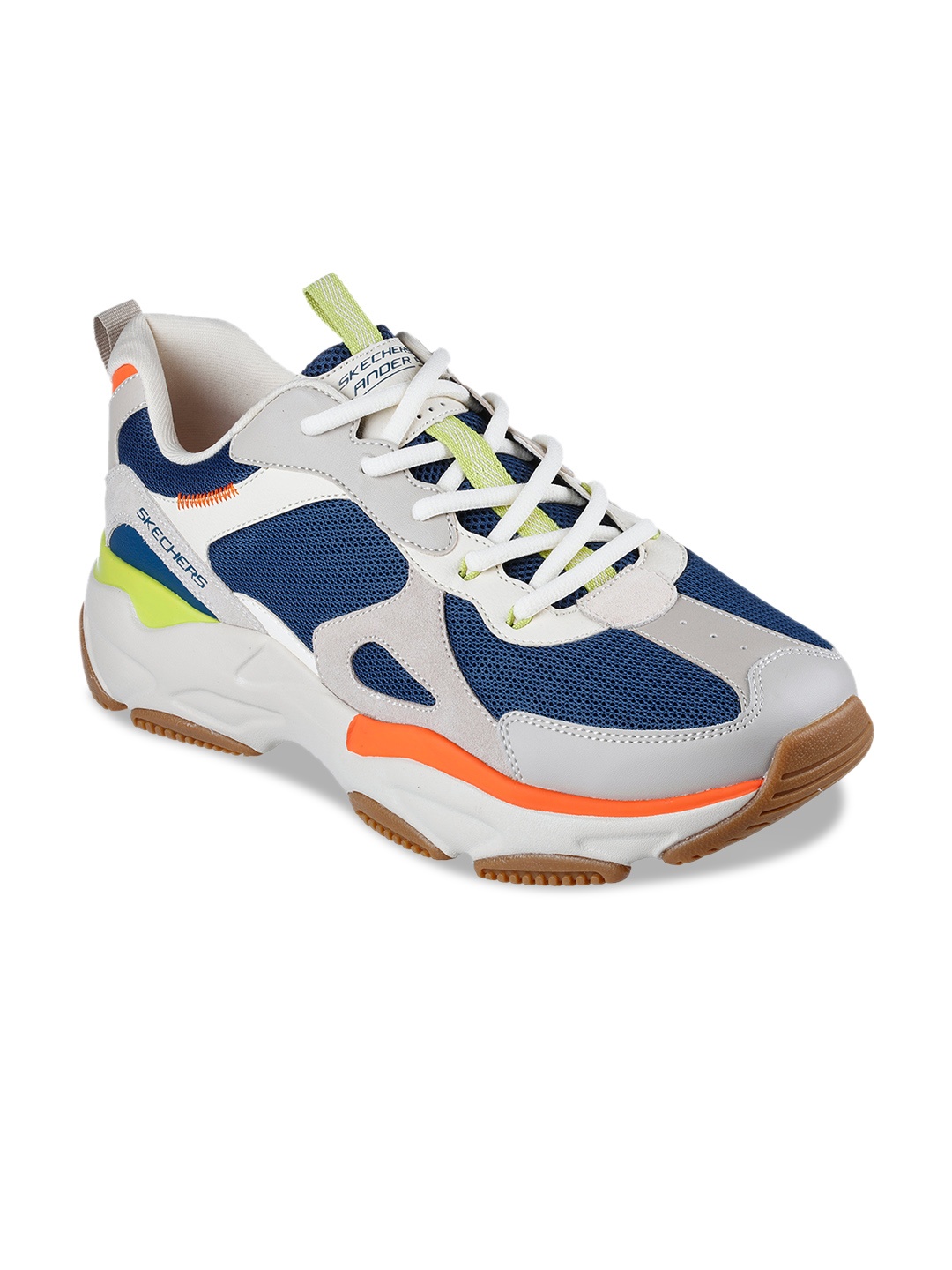 

Skechers Men Lander S-Remix Sneakers, Blue