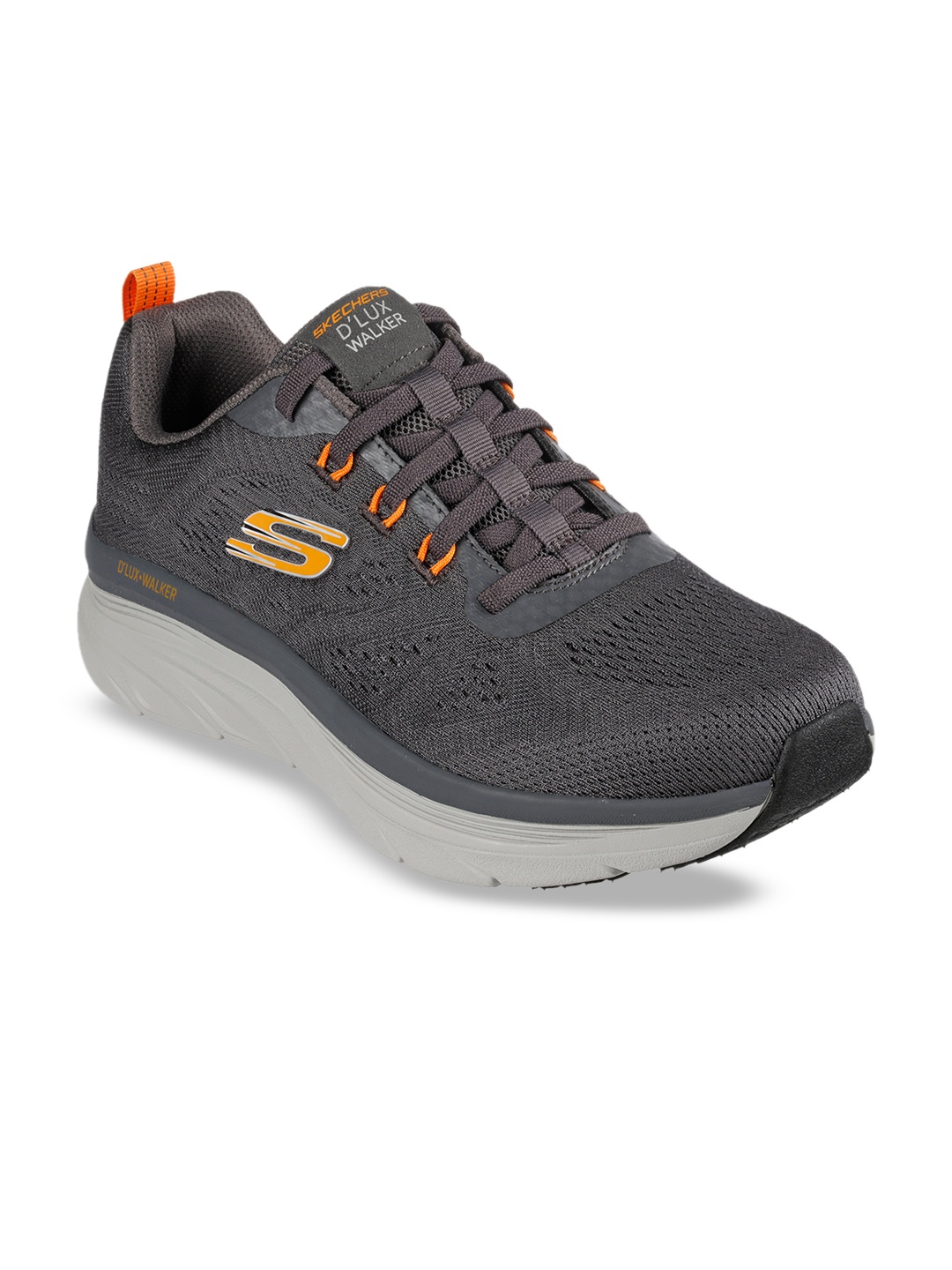 

Skechers Men D'Lux Walker Commuter Sneakers, Charcoal