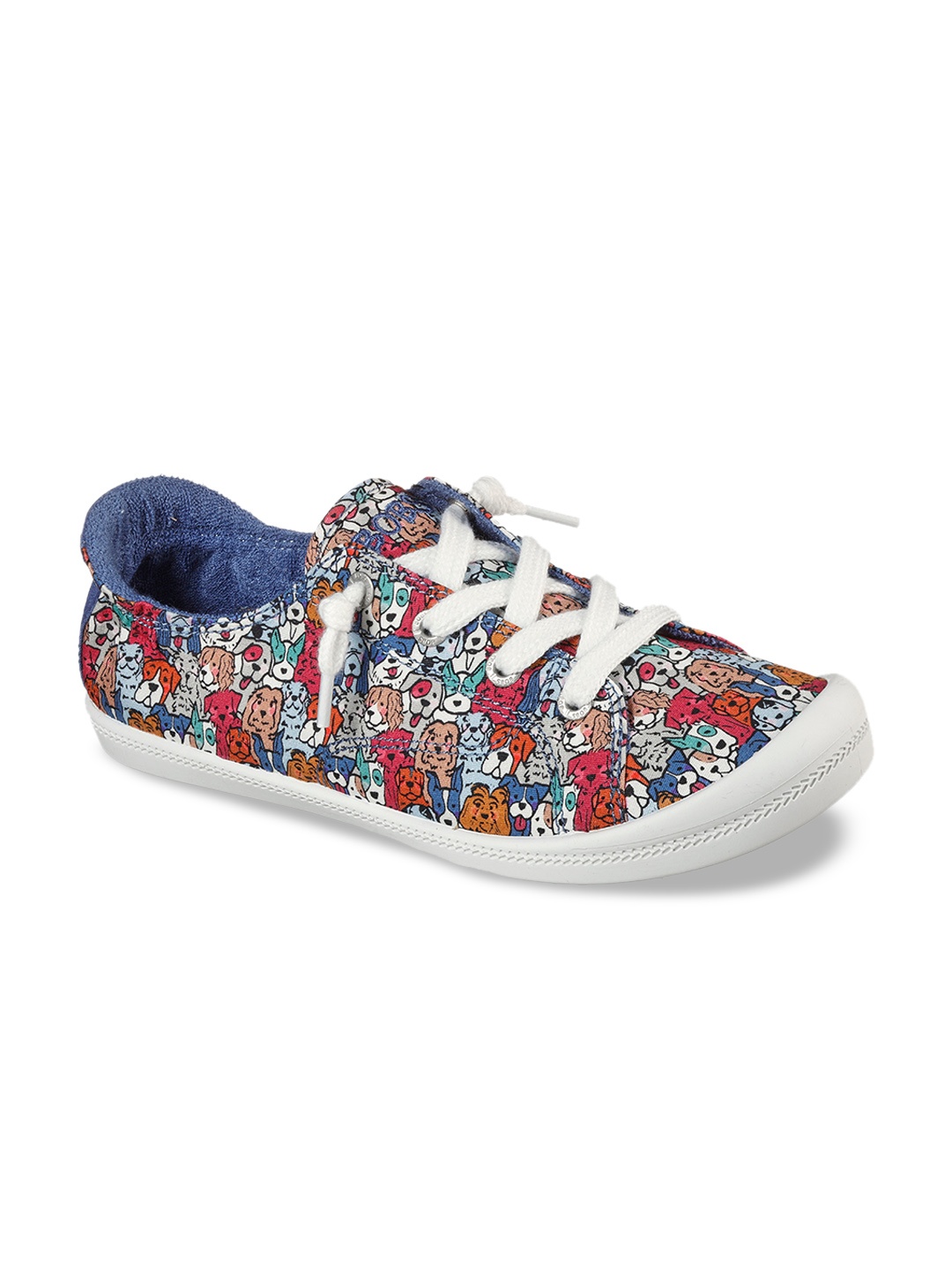 

Skechers Women BEACH BINGO - MUTT MIXER Sneakers, Blue