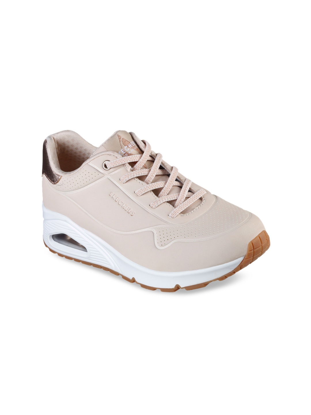 

Skechers Women UNO - SHIMMER AWAY Sneakers, Beige