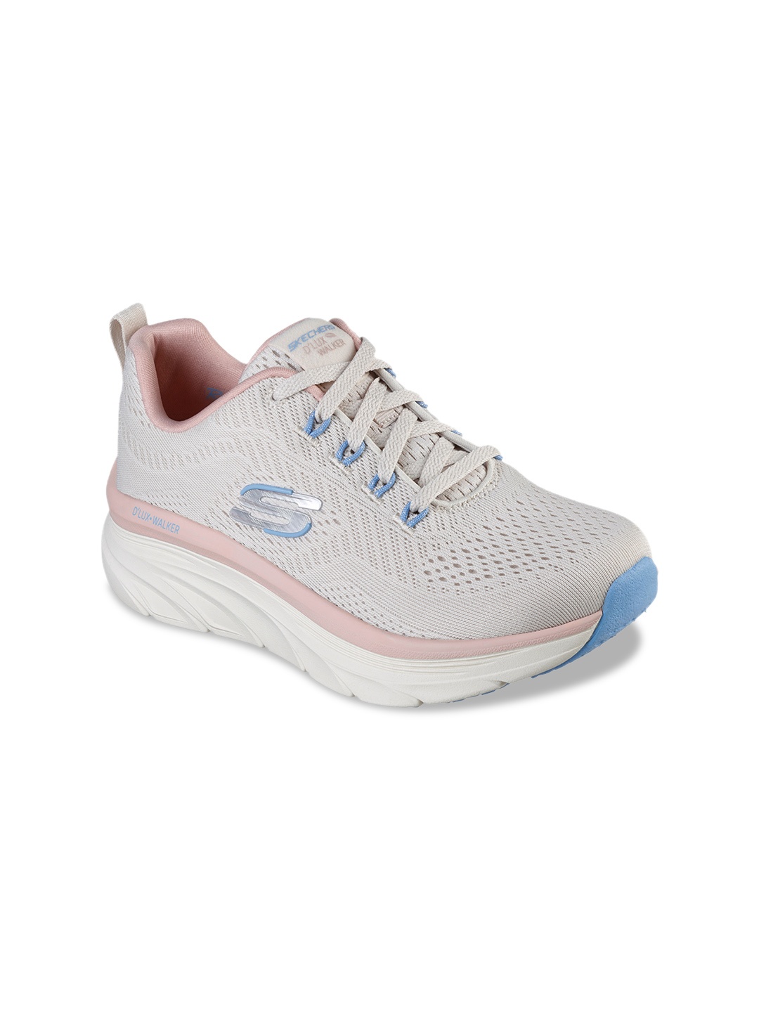 

Skechers Women D'LUX WALKER-FRESH FINESSE Sneakers, Beige