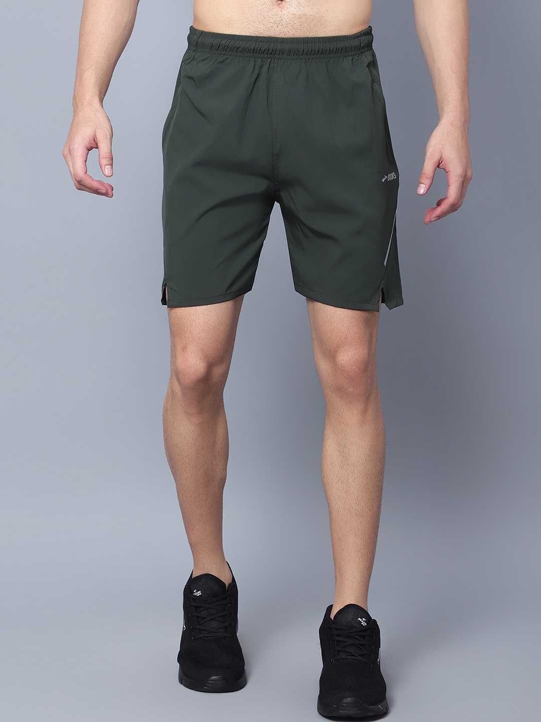 

SKY HEIGHTS Men Slim Fit Training or Gym Sports Shorts, Green