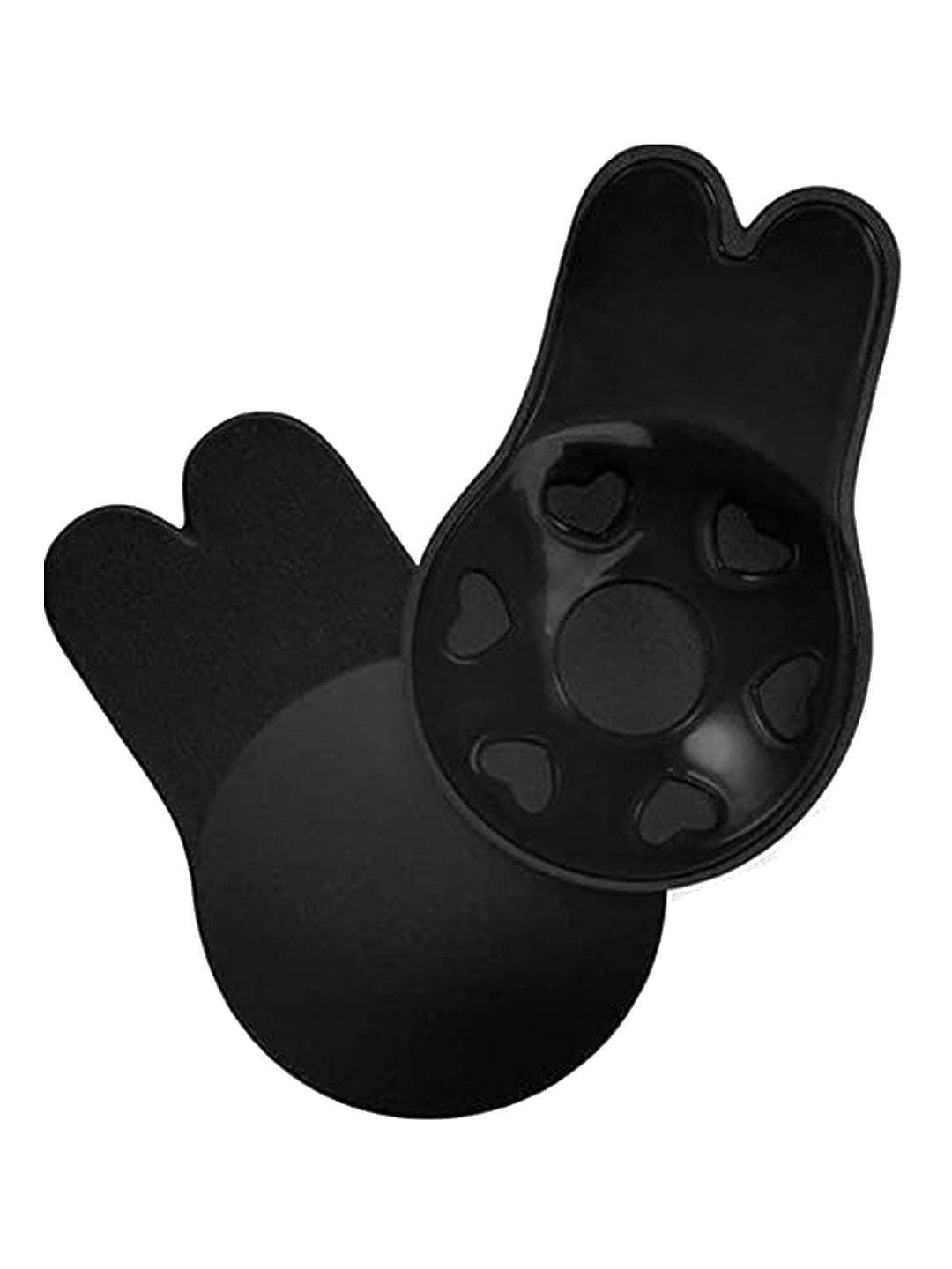 

BRACHY Set Of 2 Self Adhesive Breast Lift Petals Bra, Black