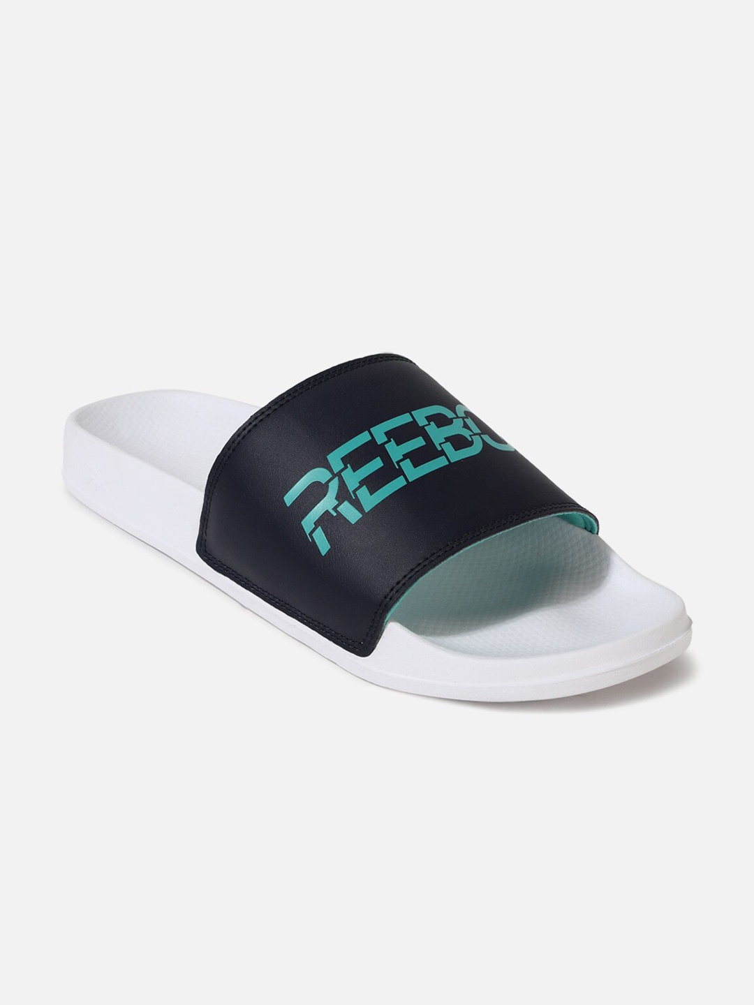 

Reebok Men Vector Slide Sliders, Navy blue