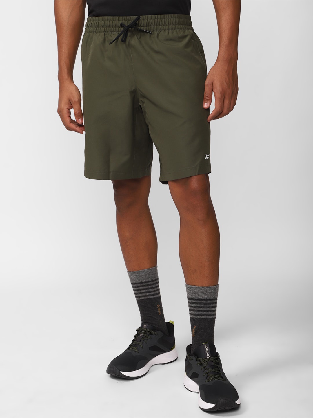 Reebok Men Wor Woven Short, Green