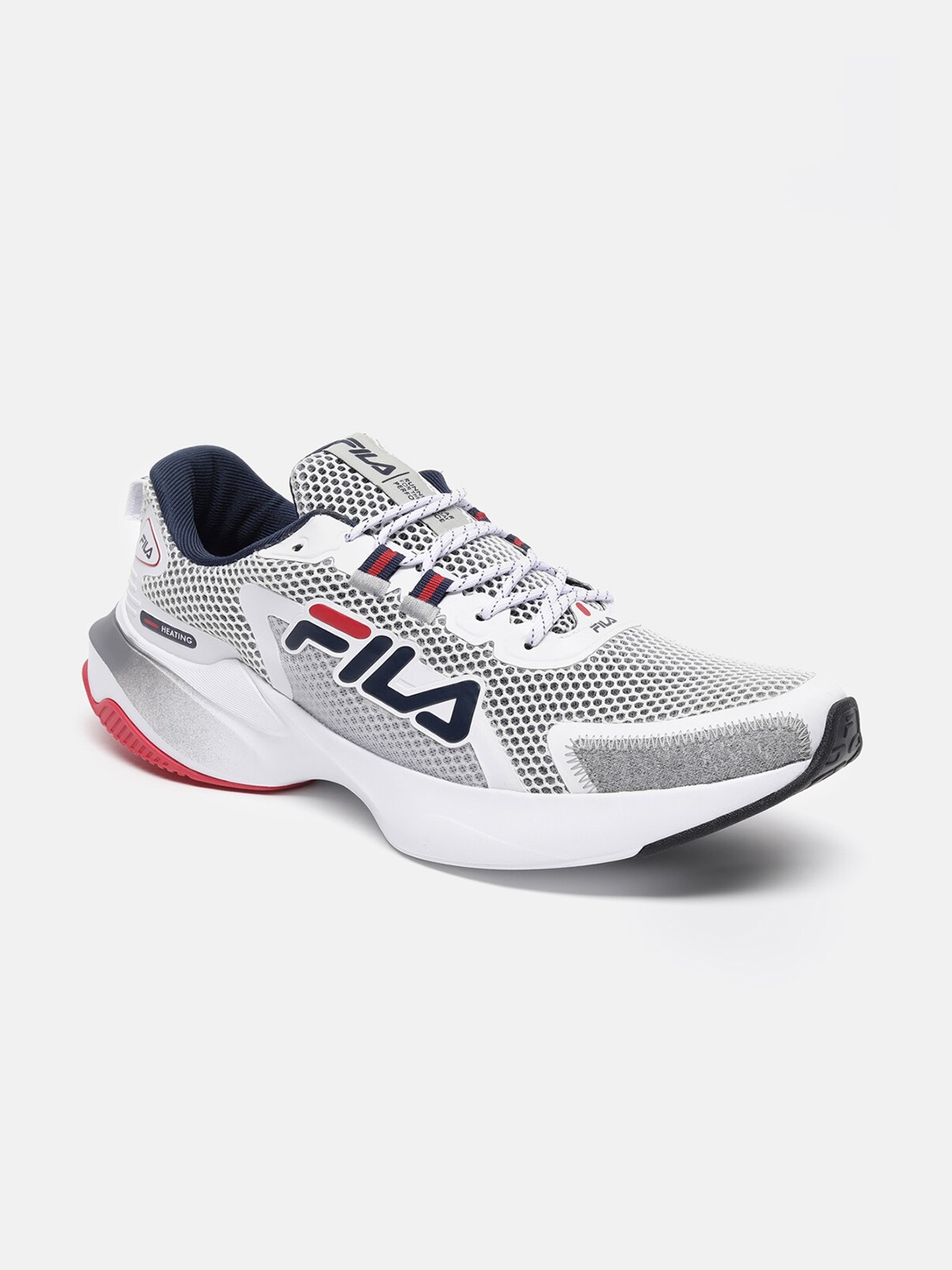 

FILA Men Heating Running Sports Shoes, White