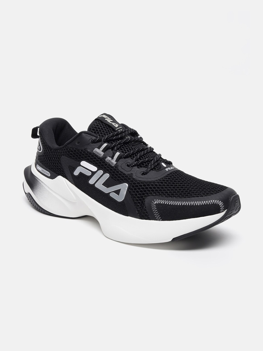 

FILA Men Running Lace-Up Shoes, Black