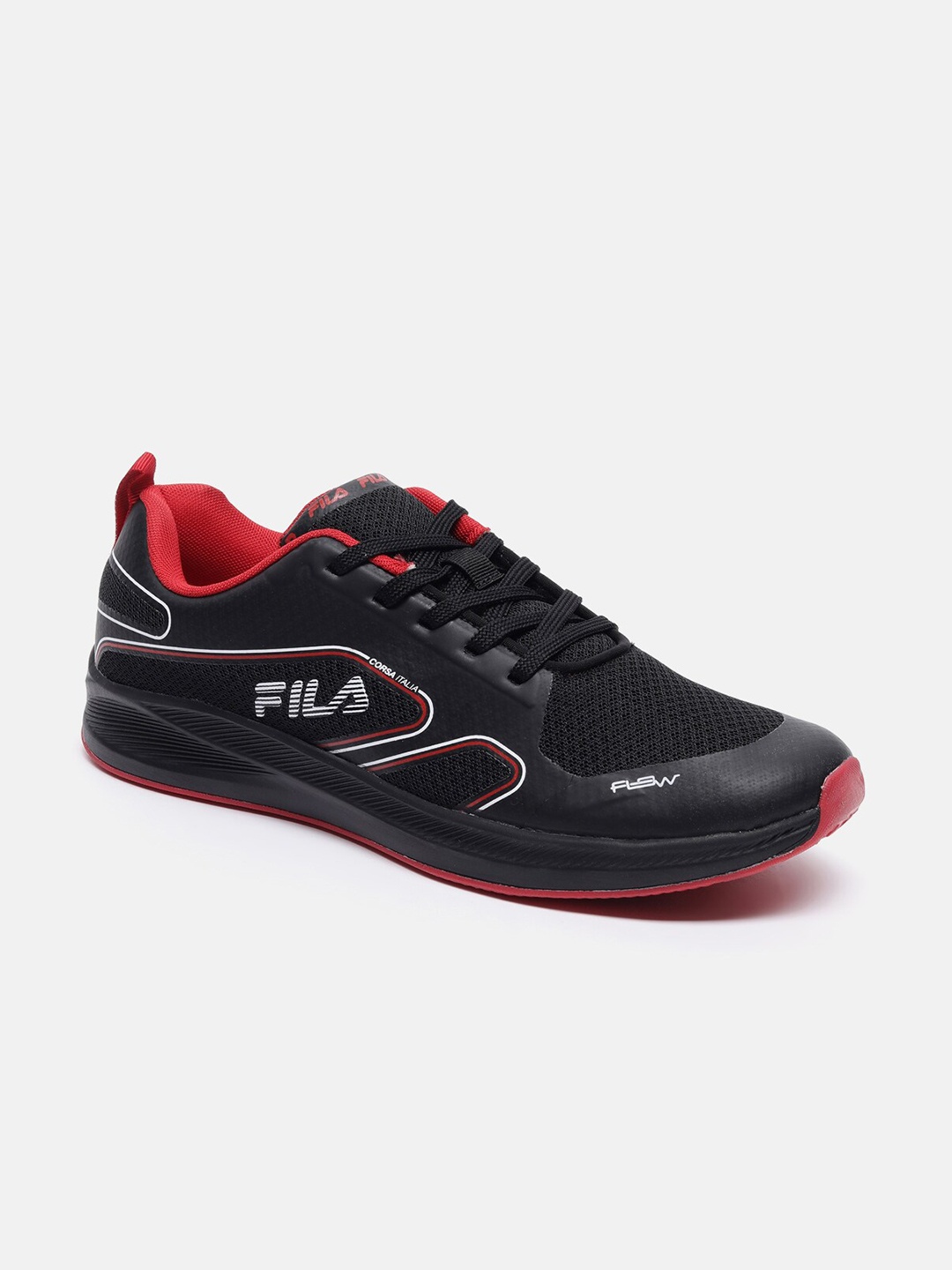 

FILA Men VOLT Running Shoes, Black