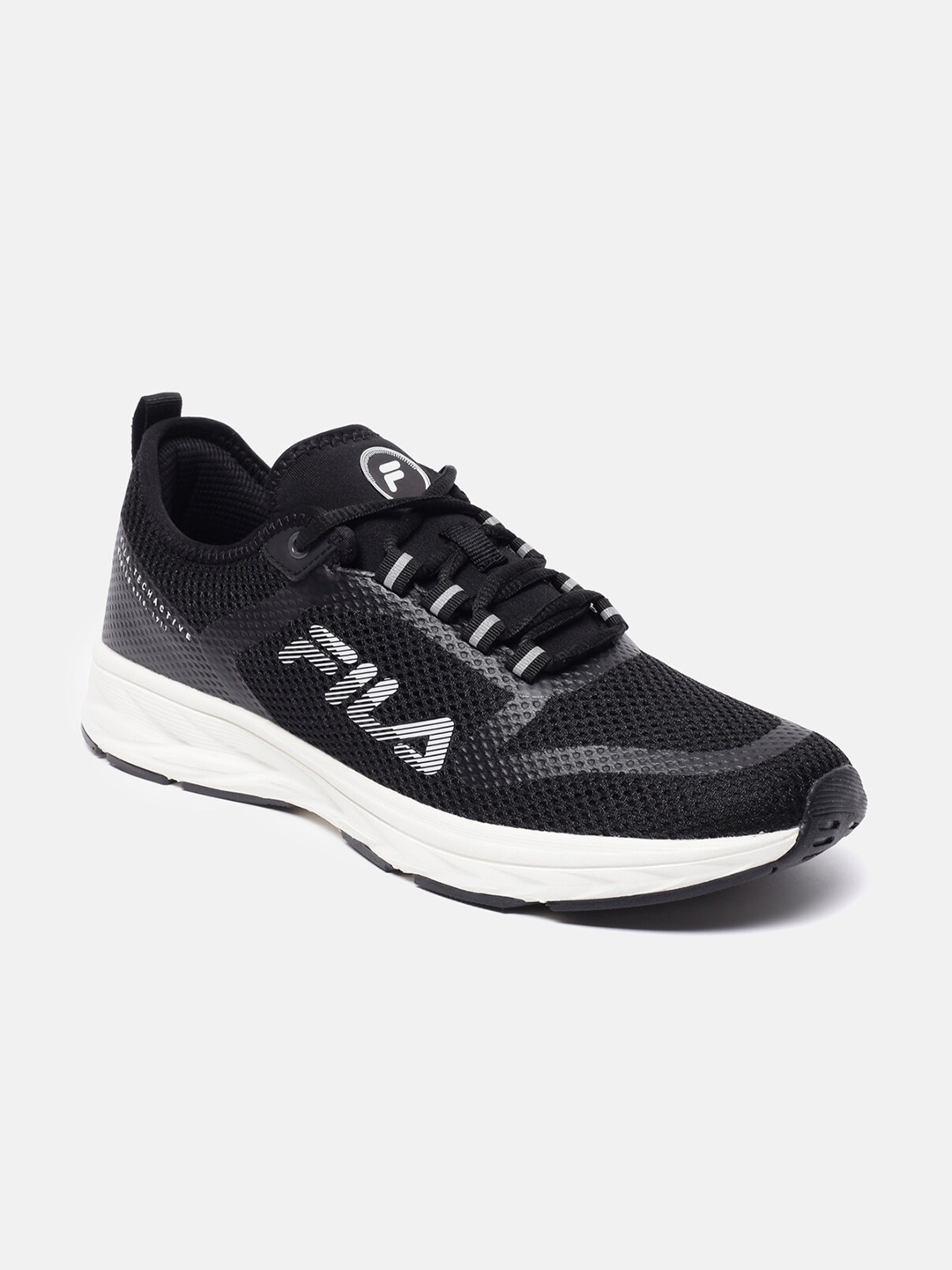 

FILA Men Running Lace-Up Shoes, Black