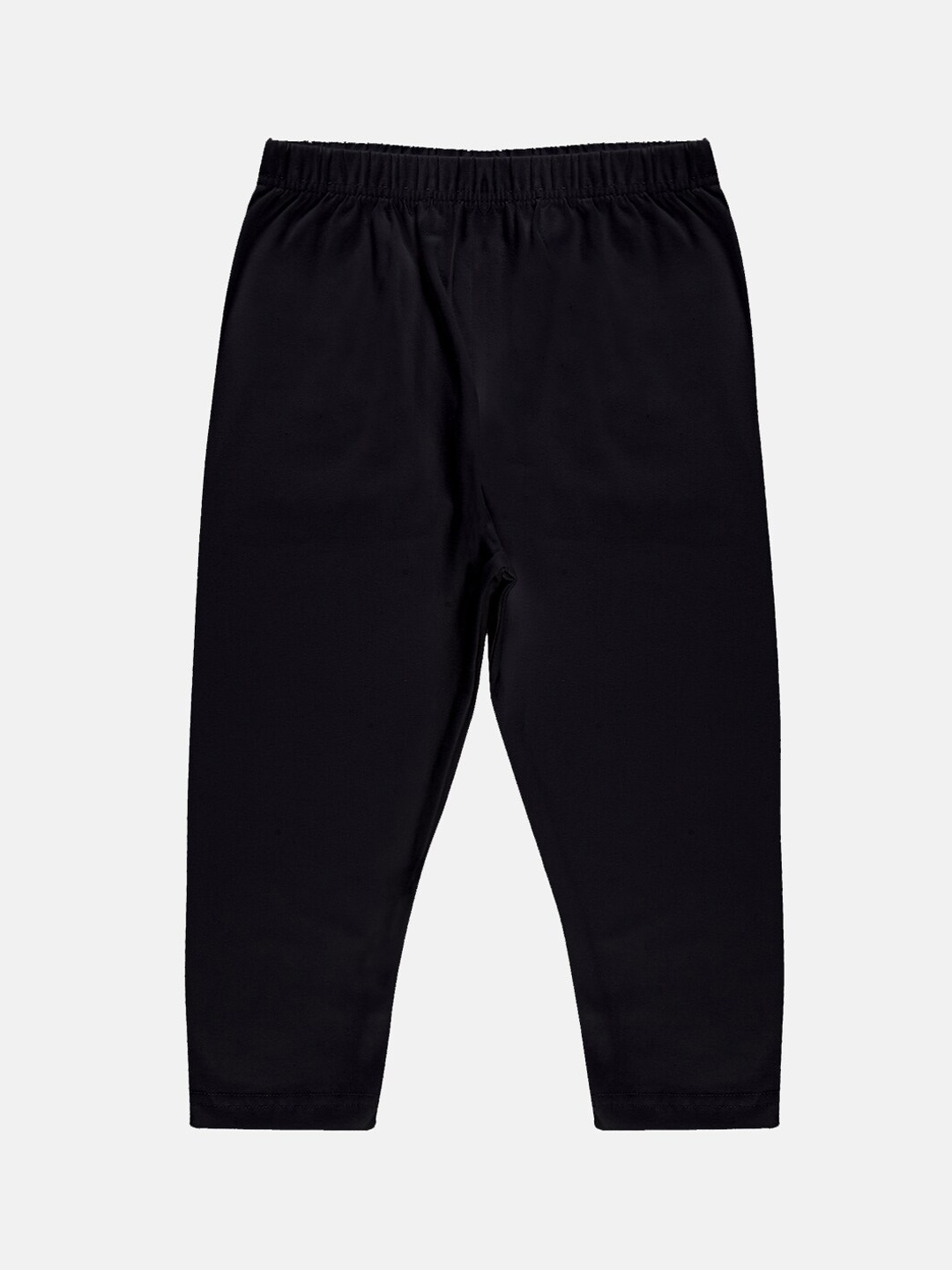 

KiddoPanti Girls Three-Fourth Length Leggings, Black