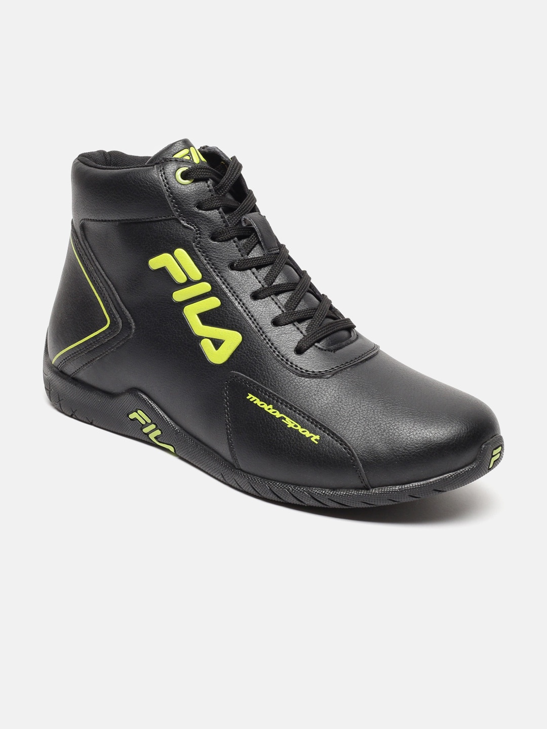 

FILA Men TANK Motorsport Sneakers, Black