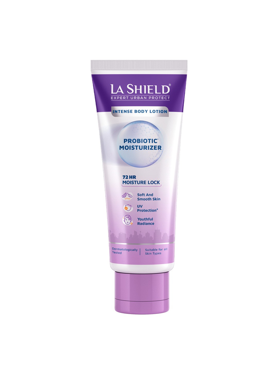 

La Shield Probiotic Moisturizer Intense Body Lotion with UV Protection - 100g, Purple