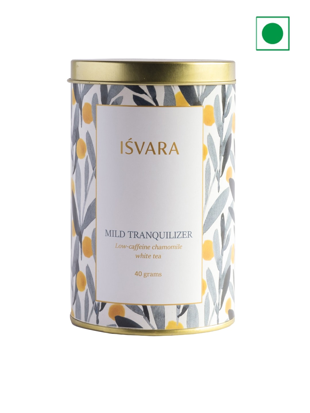 

ISVARA Mild Tranquilizer Chamomile White Tea-40 gms