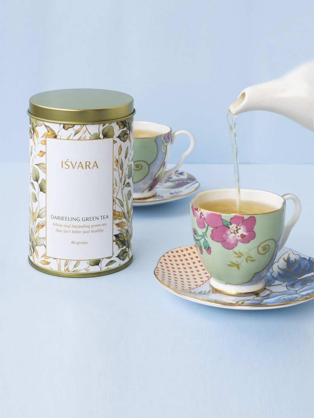 

ISVARA Darjeeling Green Tea-40 gms