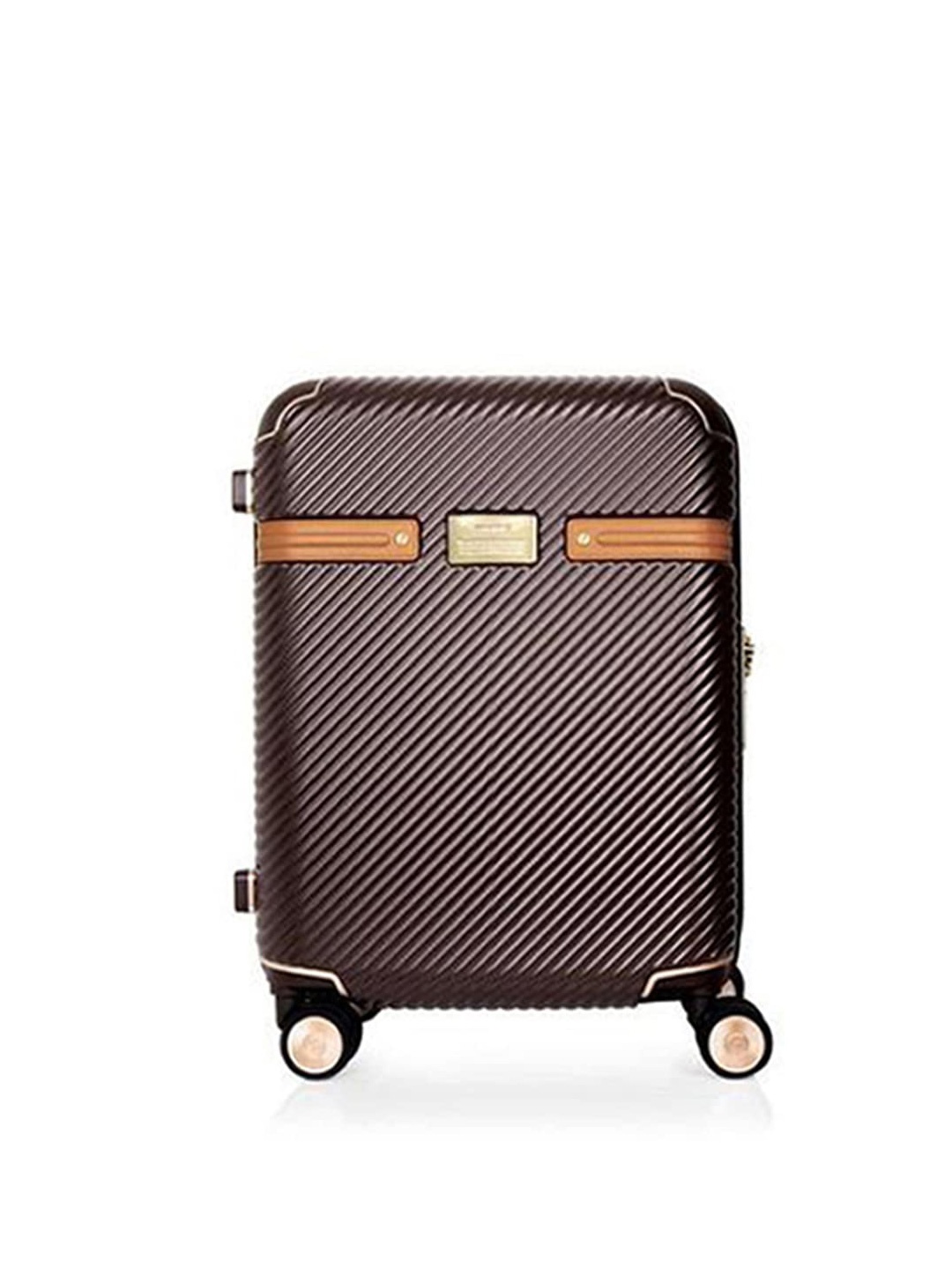 

Samsonite SBL RICHMOND II Textured Hard-Sided Cabin Trolley Bag - 38 L, Brown