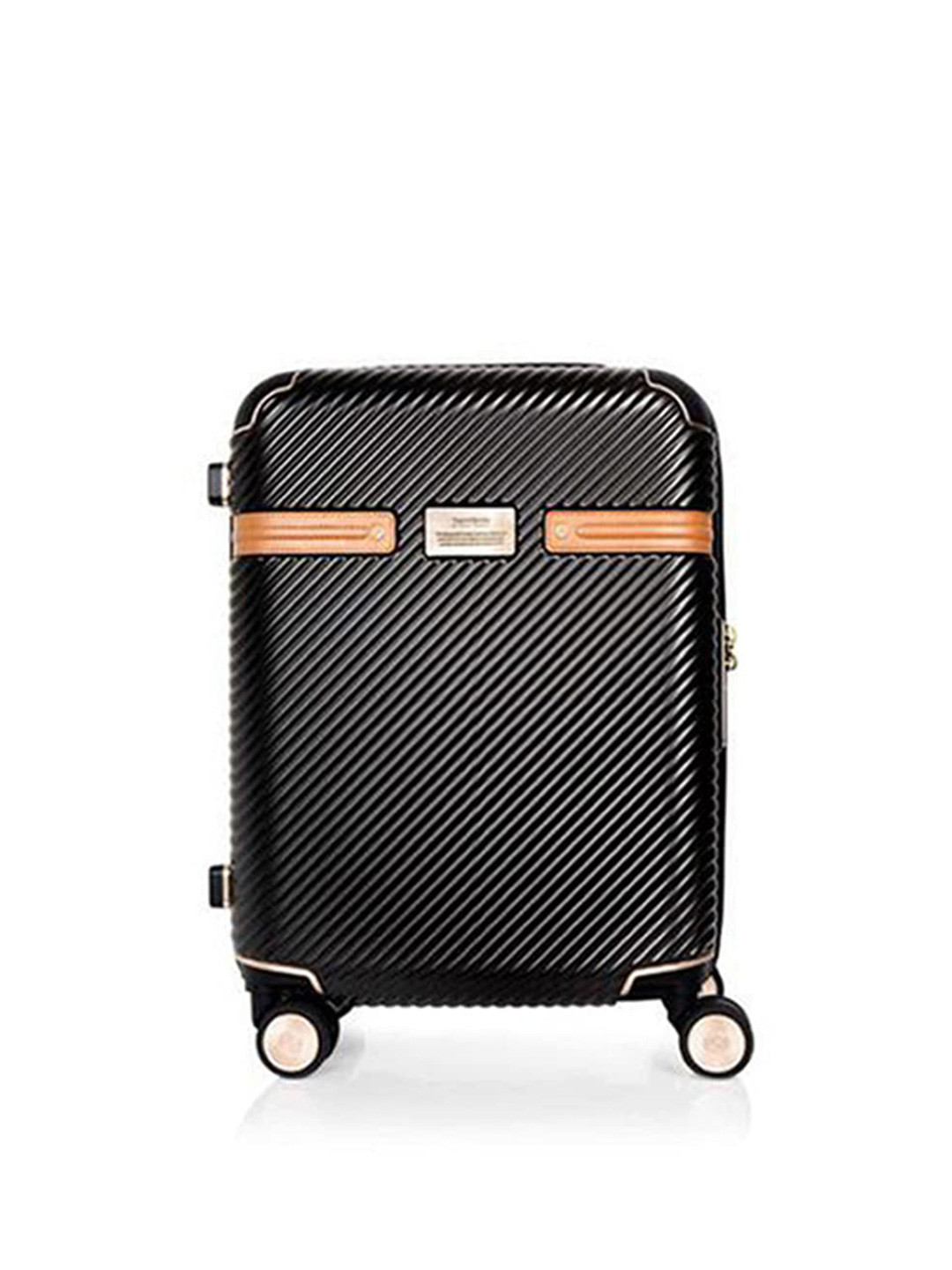 

Samsonite SBL RICHMOND II Textured Hard-Sided Large Trolley Bag, Black
