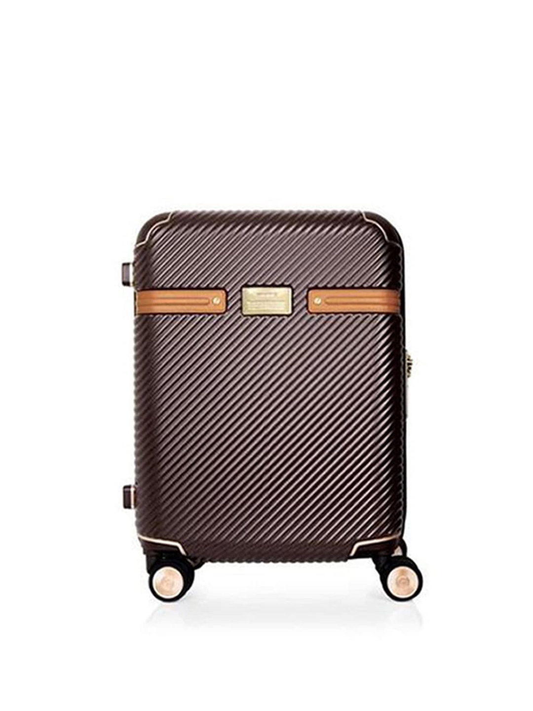 

Samsonite SBL RICHMOND II Textured Hard-Sided Large Trolley Bag, Brown