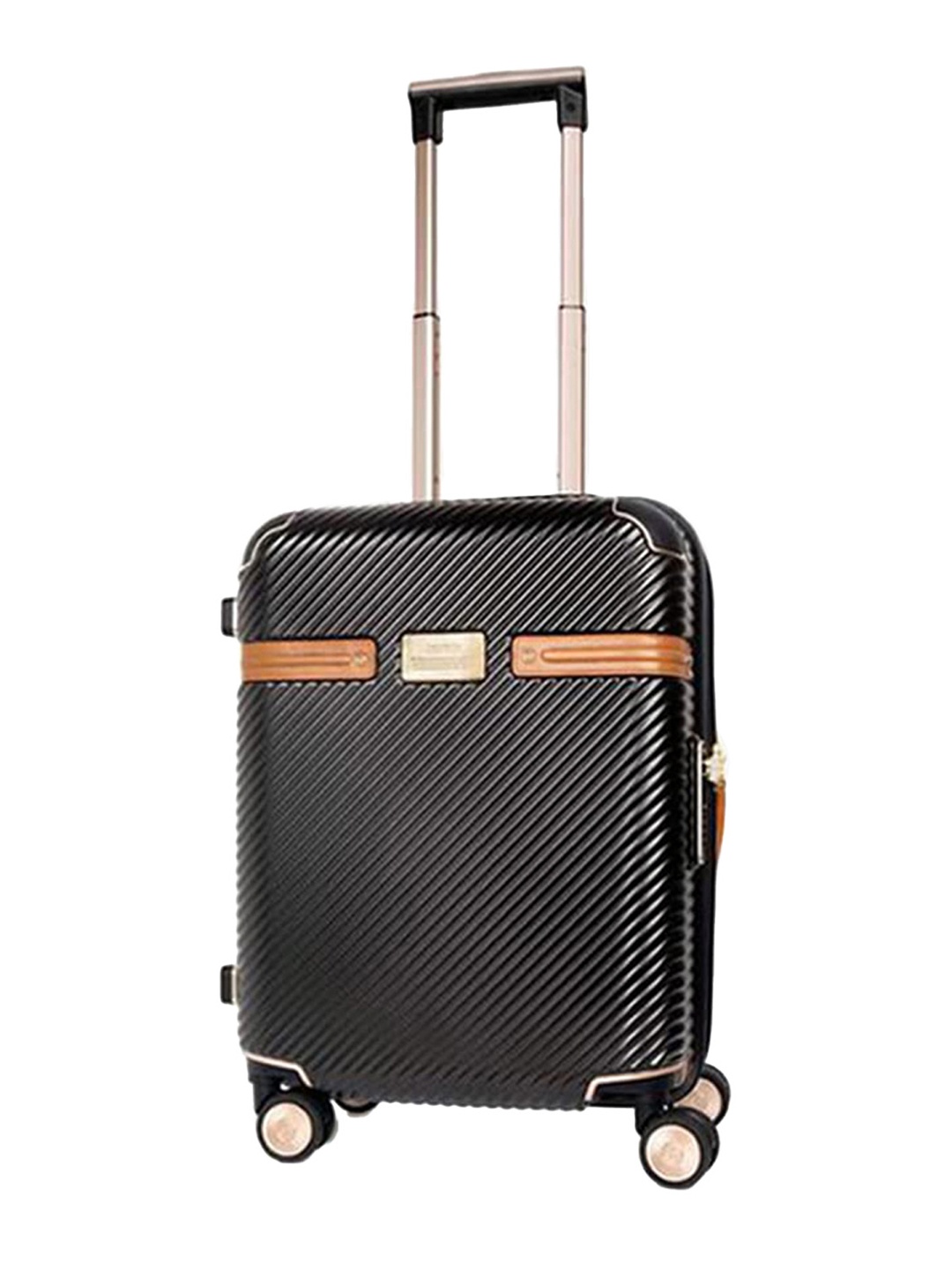 

Samsonite SBL RICHMONDII Textured Hard Sided Cabin Trolley Bag-55 cm, Black