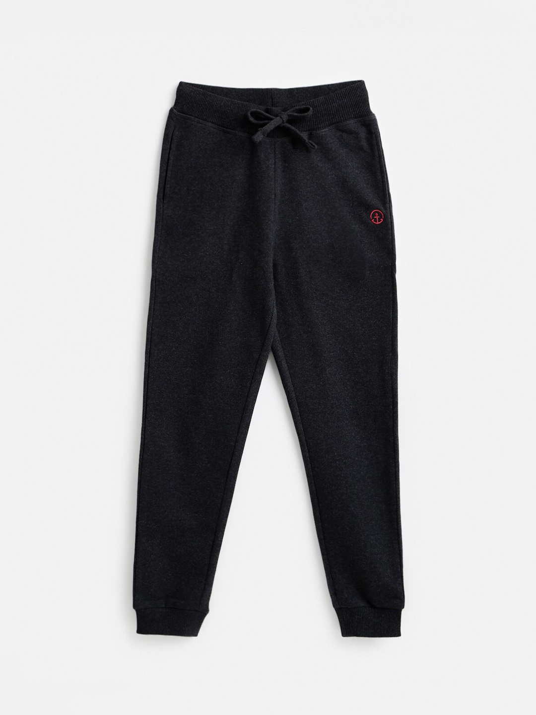 

Campana Girls Mid-Rise Cotton Joggers, Charcoal