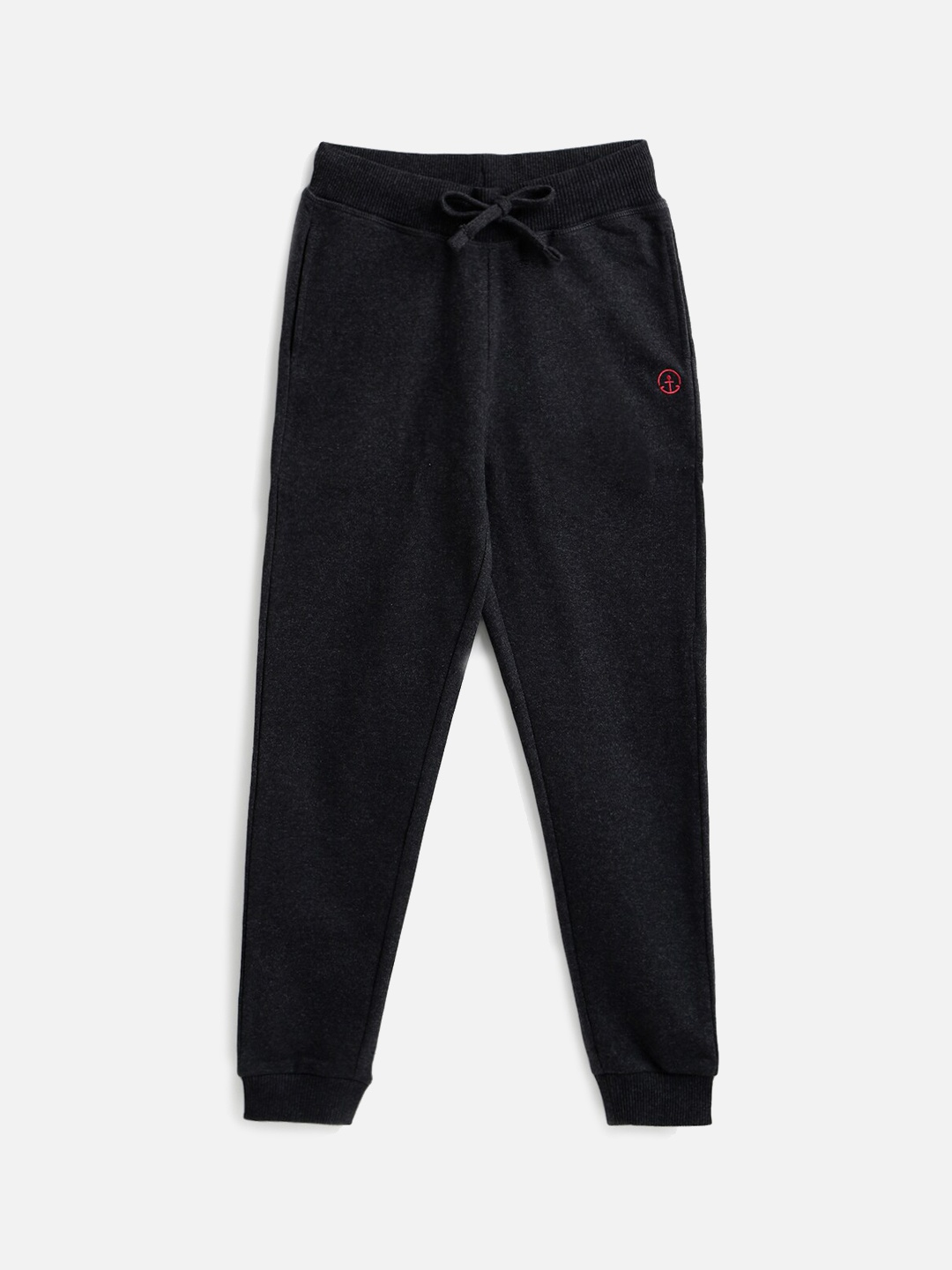 

Campana Girls Mid-Rise Cotton Joggers, Charcoal